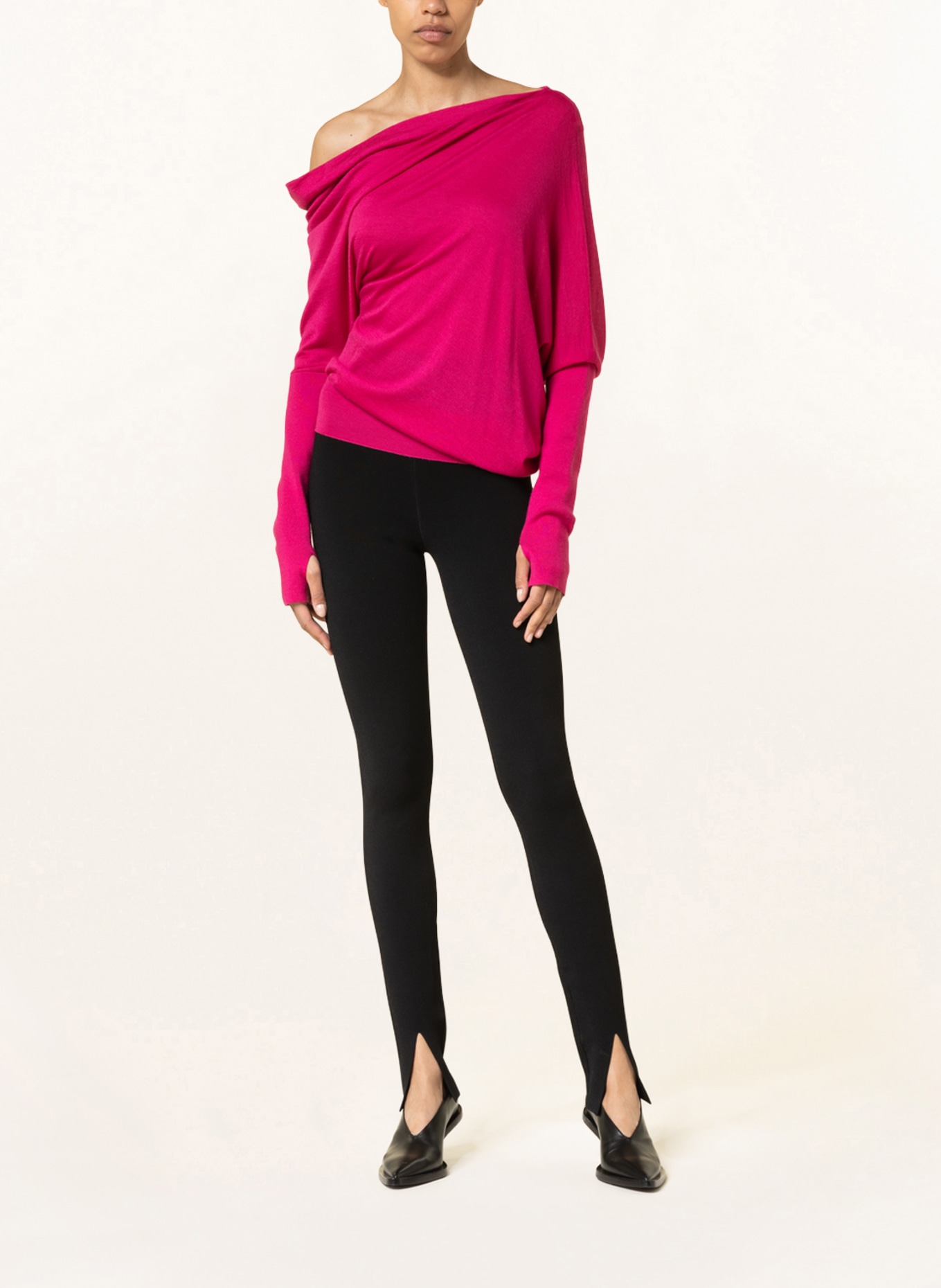 TOM FORD Cashmere sweater with silk, Color: PINK (Image 2)