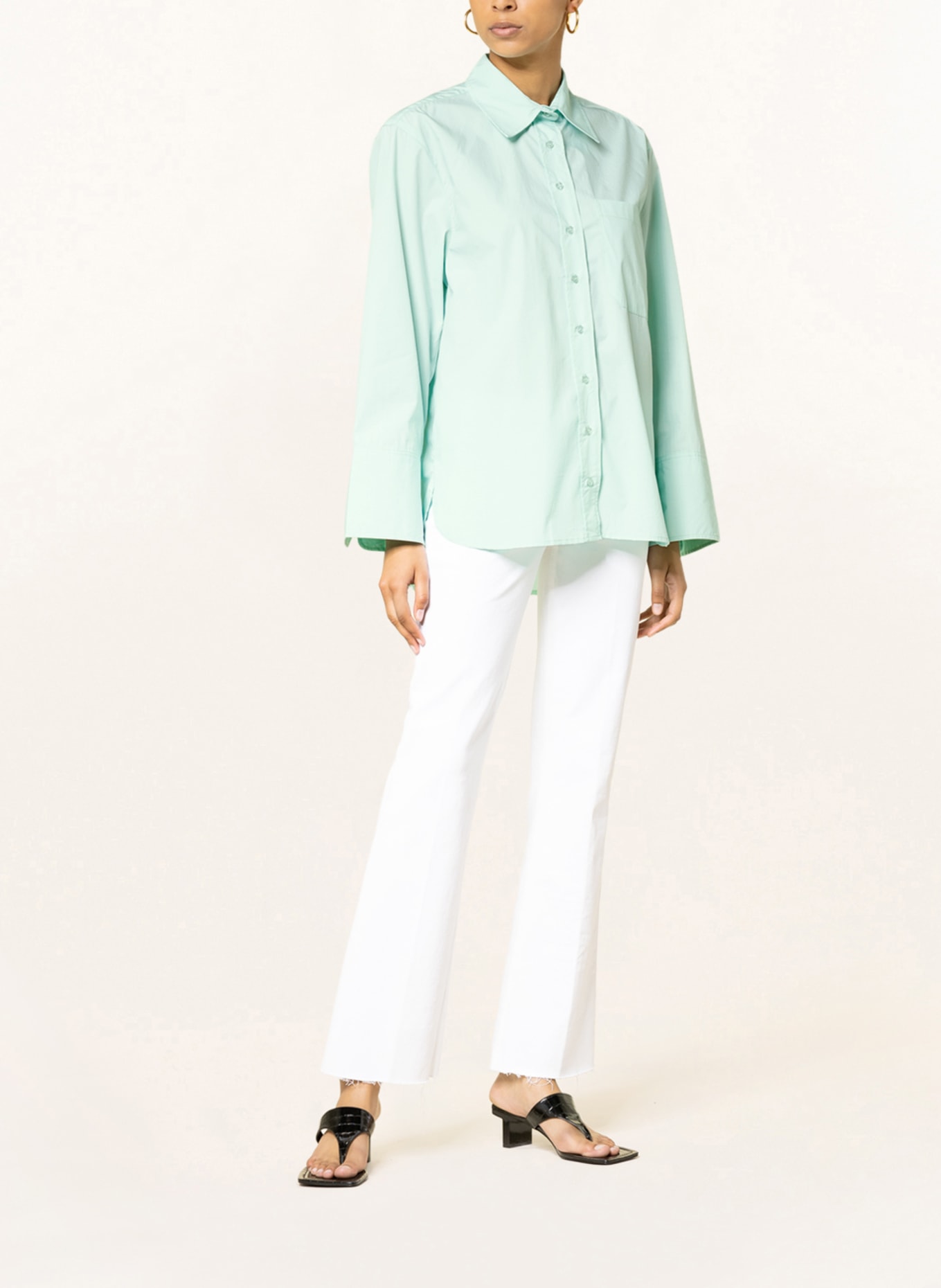 gina tricot Shirt blouse GIZEM, Color: MINT (Image 2)