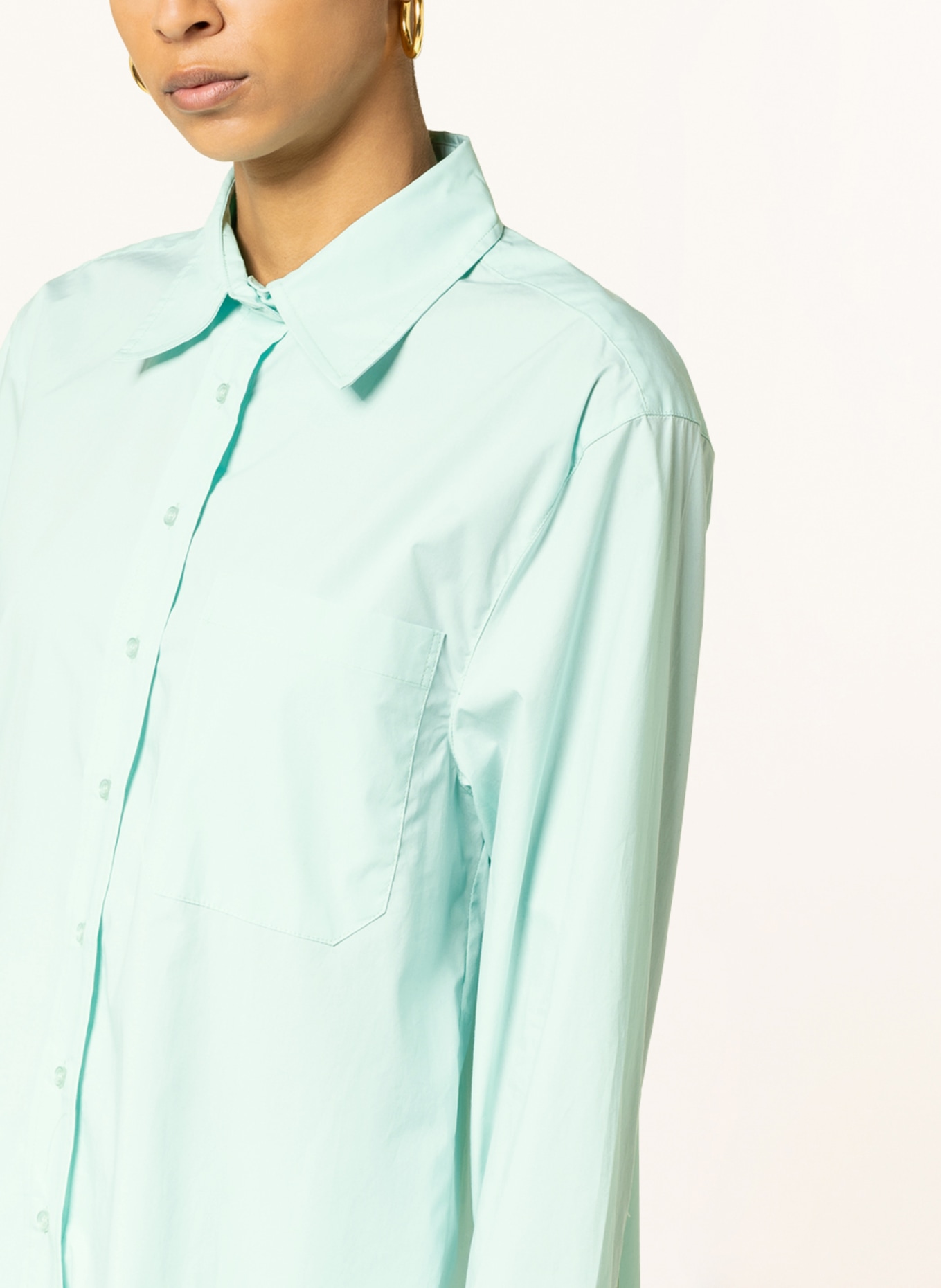 gina tricot Shirt blouse GIZEM, Color: MINT (Image 4)