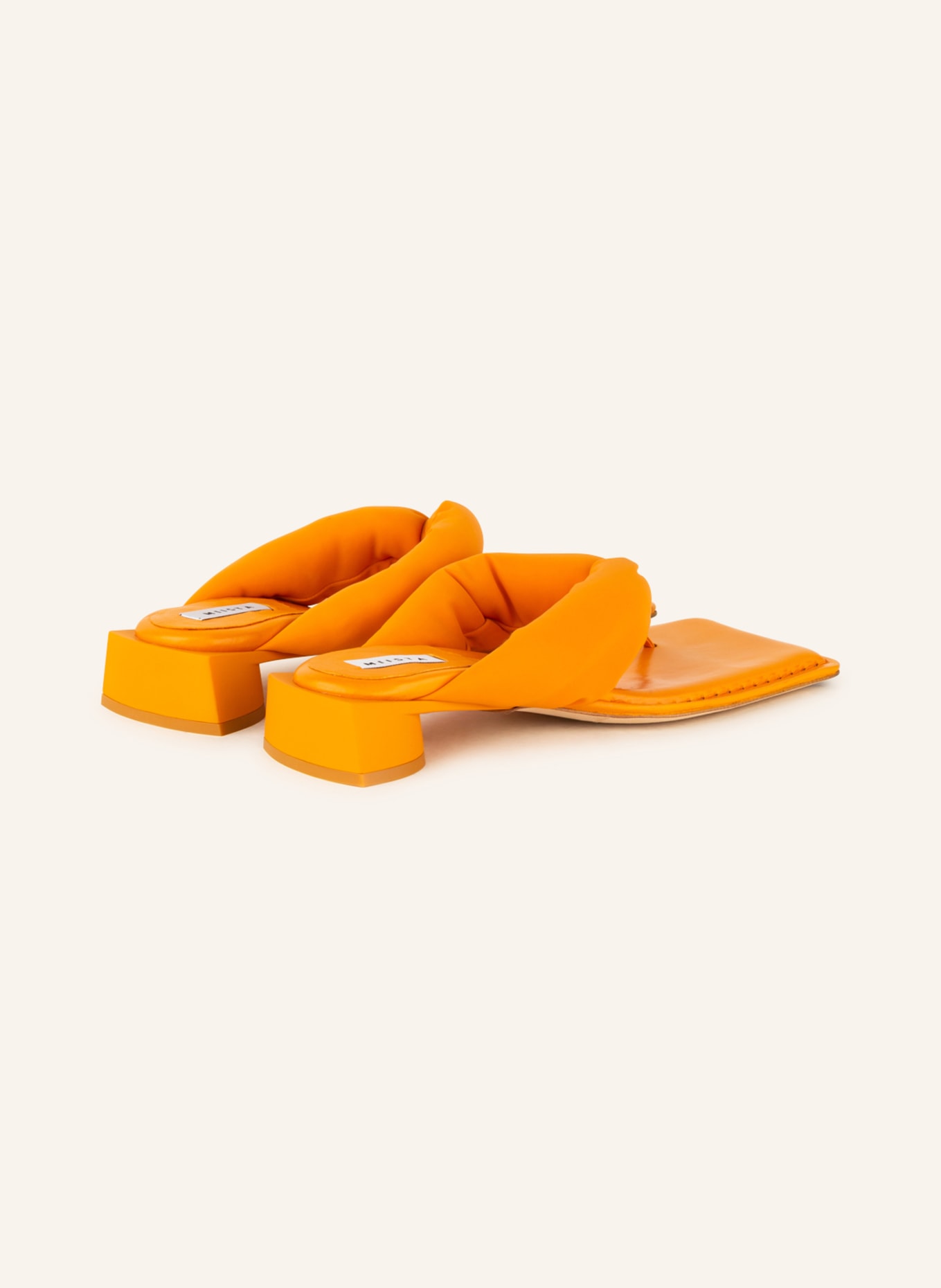 MIISTA Flip flops ANAIS, Color: ORANGE (Image 2)