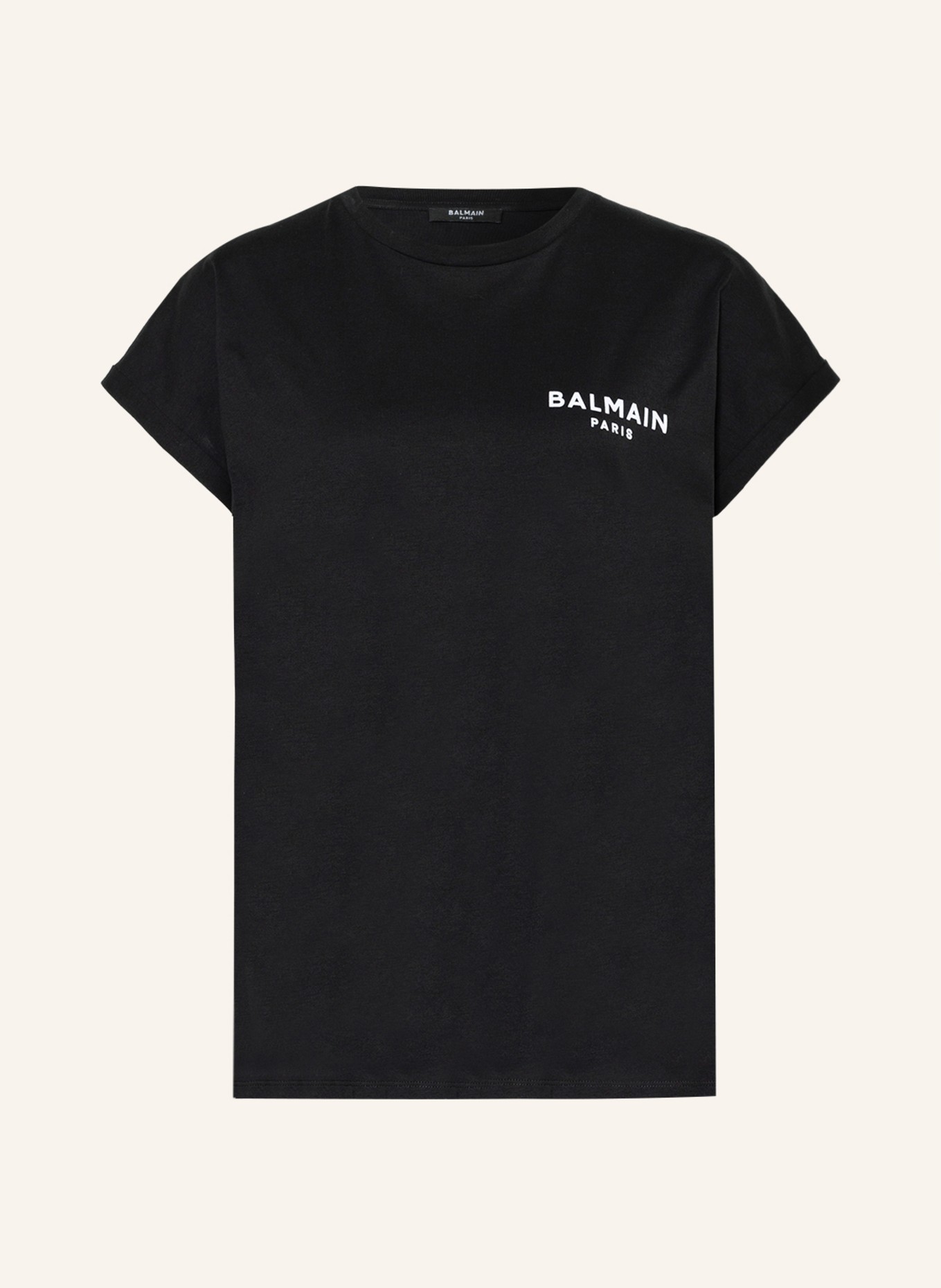 BALMAIN T-shirt, Kolor: CZARNY (Obrazek 1)