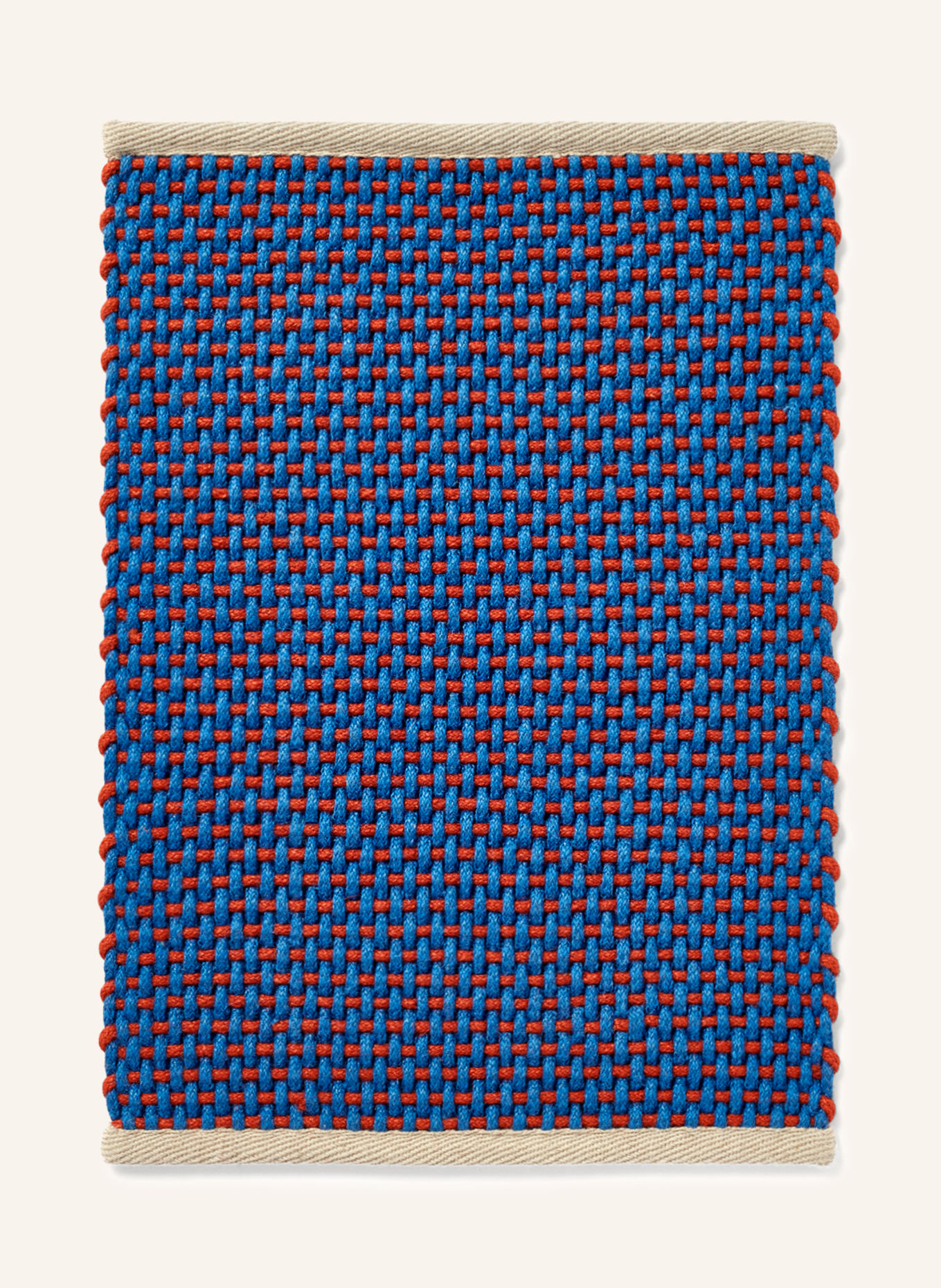 HAY Fußmatte: BLAU / ROT