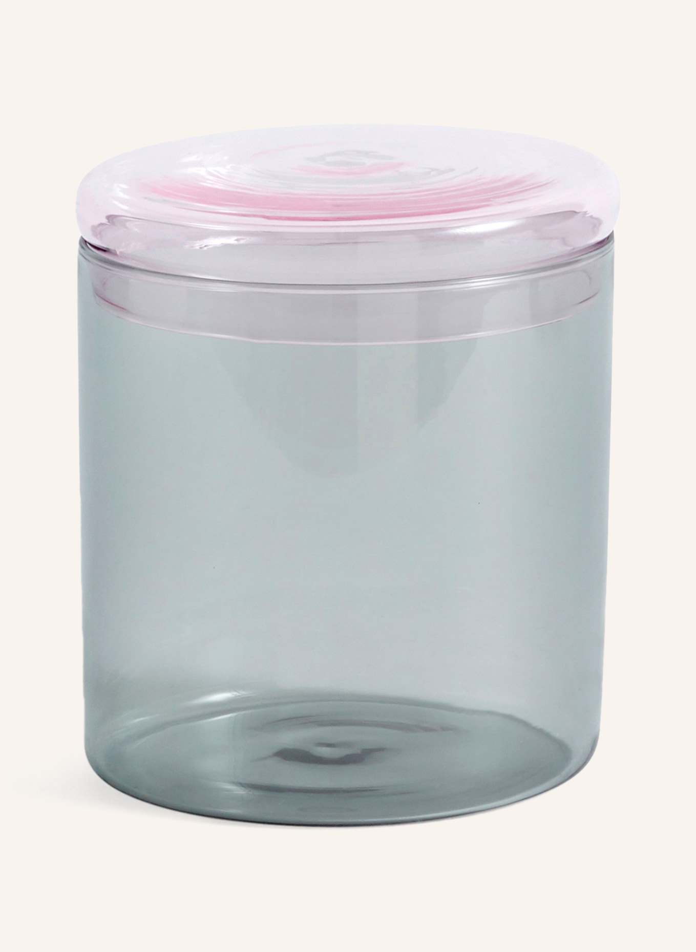 HAY Storage container LARGE, Color: DARK GRAY/ PINK (Image 1)