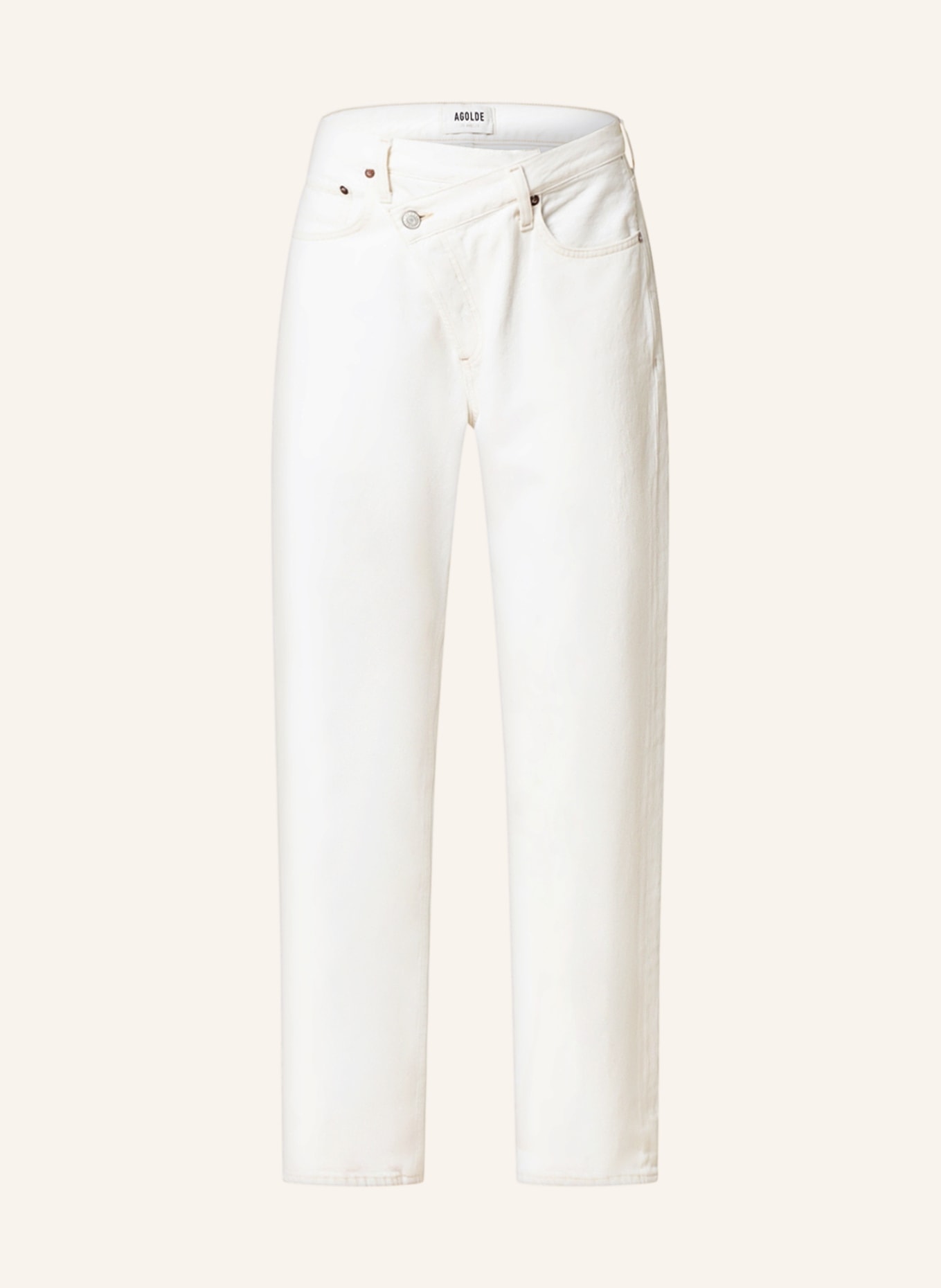 AGOLDE Straight džíny, Barva: Paste white (Obrázek 1)