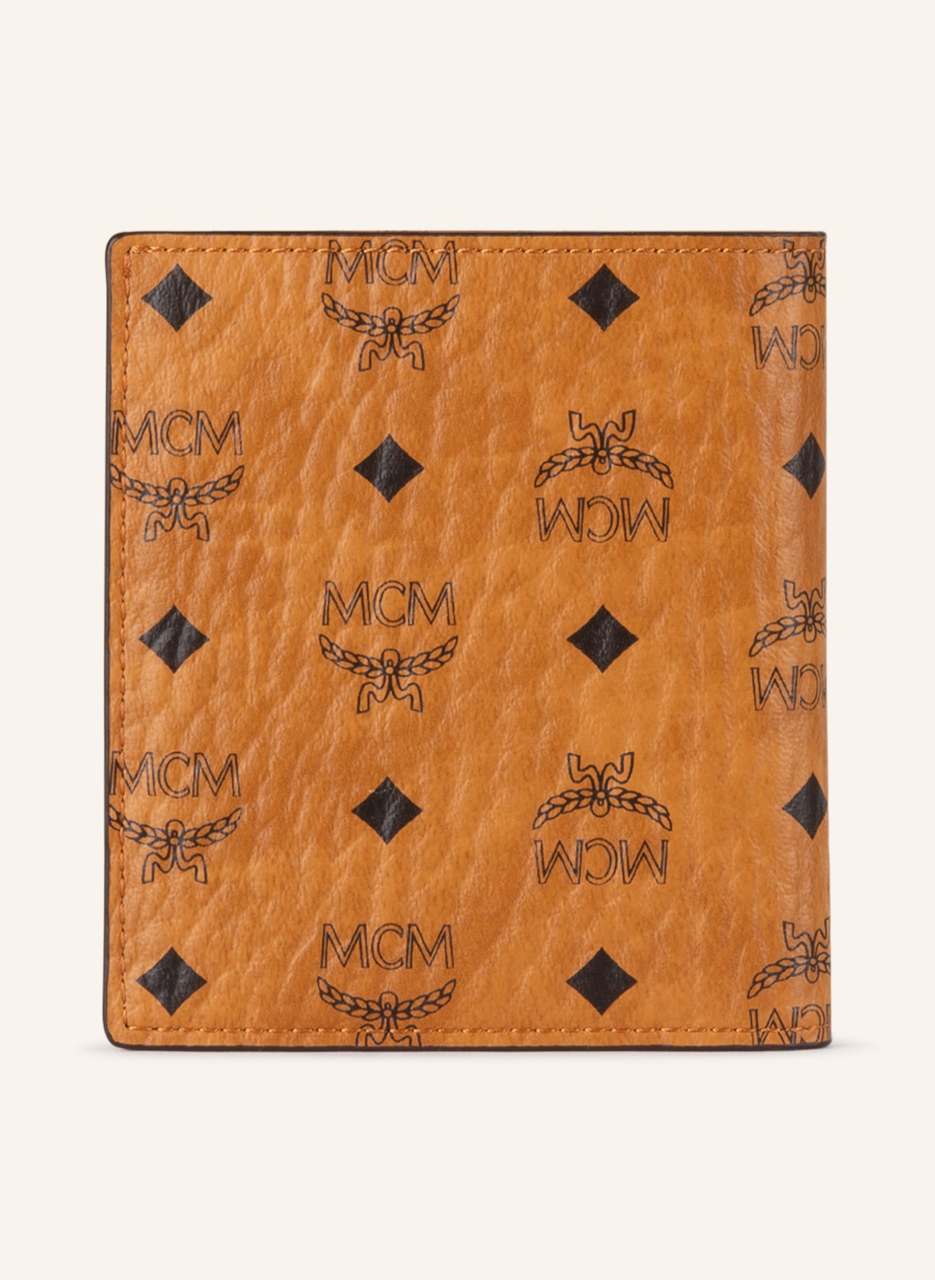 MCM Card case VERITAS, Color: BROWN/ BLACK (Image 2)