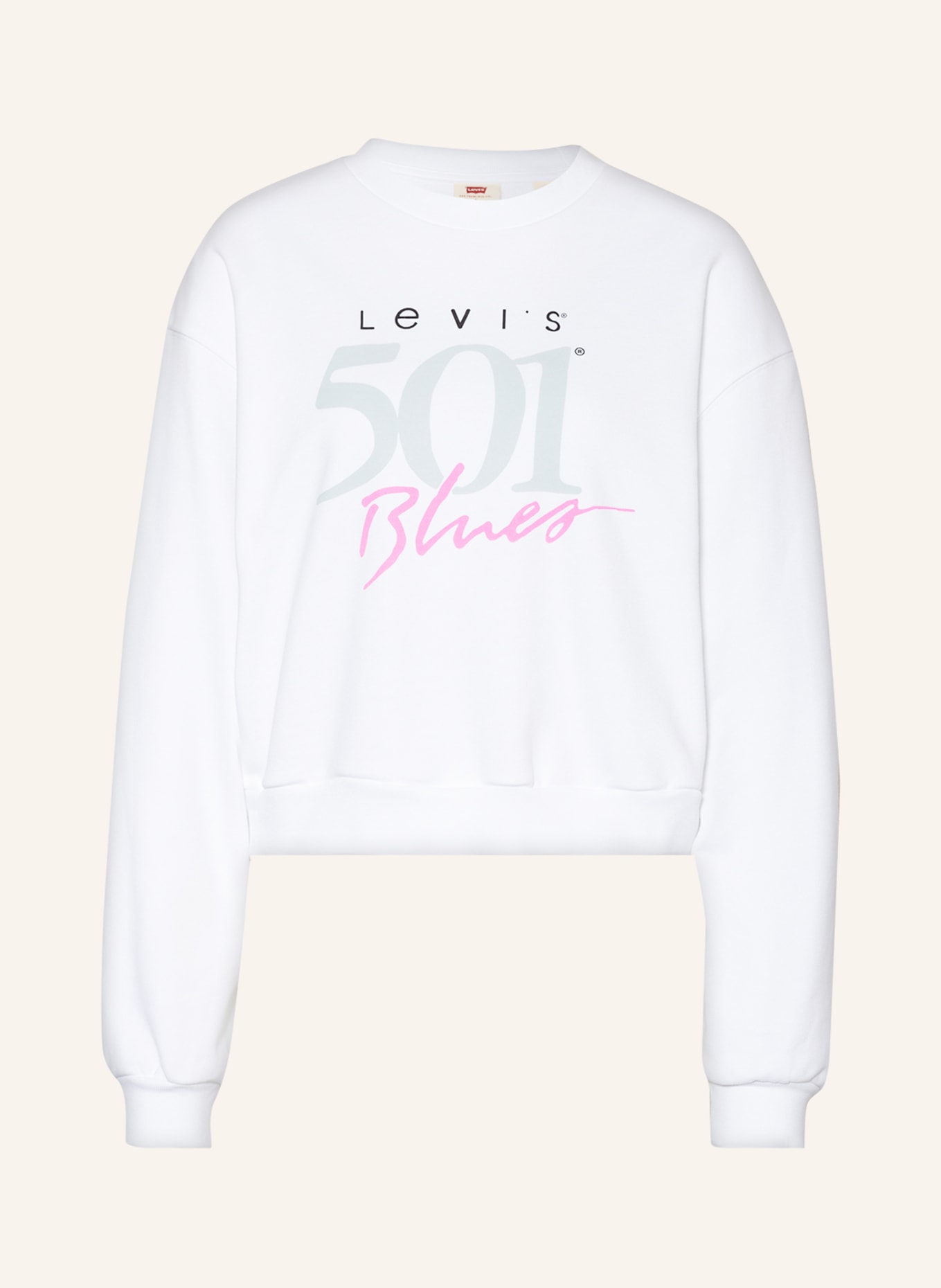 Levi's® Sweatshirt, Color: WHITE (Image 1)