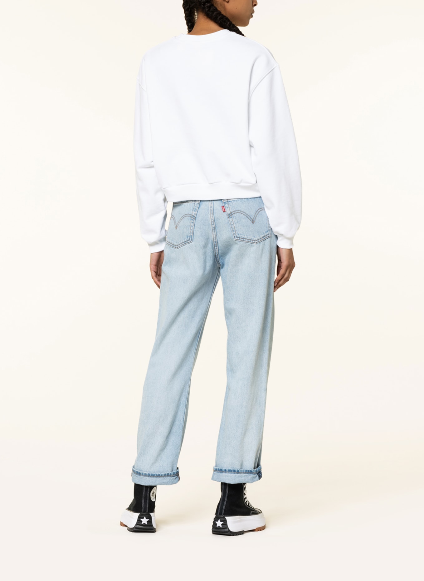 Levi's® Sweatshirt, Color: WHITE (Image 3)