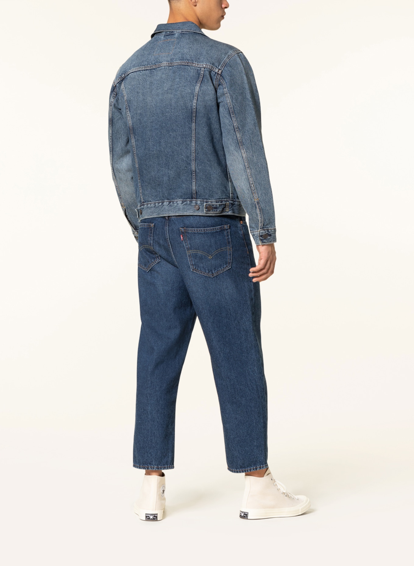 Levi's® Kurtka jeansowa THE TRUCKER, Kolor: 73 Dark Indigo - Worn In (Obrazek 3)