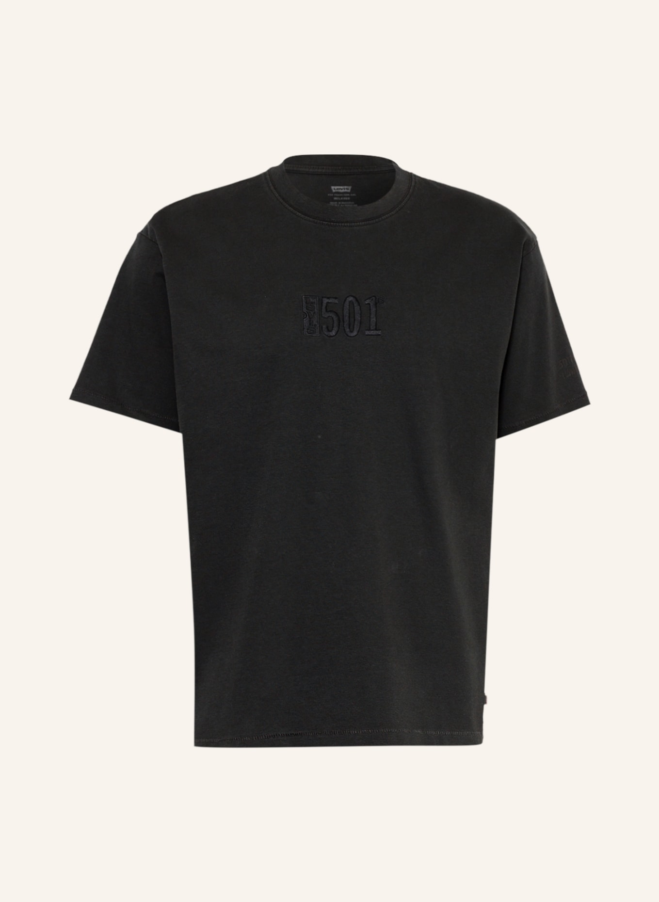 Levi's® T-shirt , Color: BLACK (Image 1)