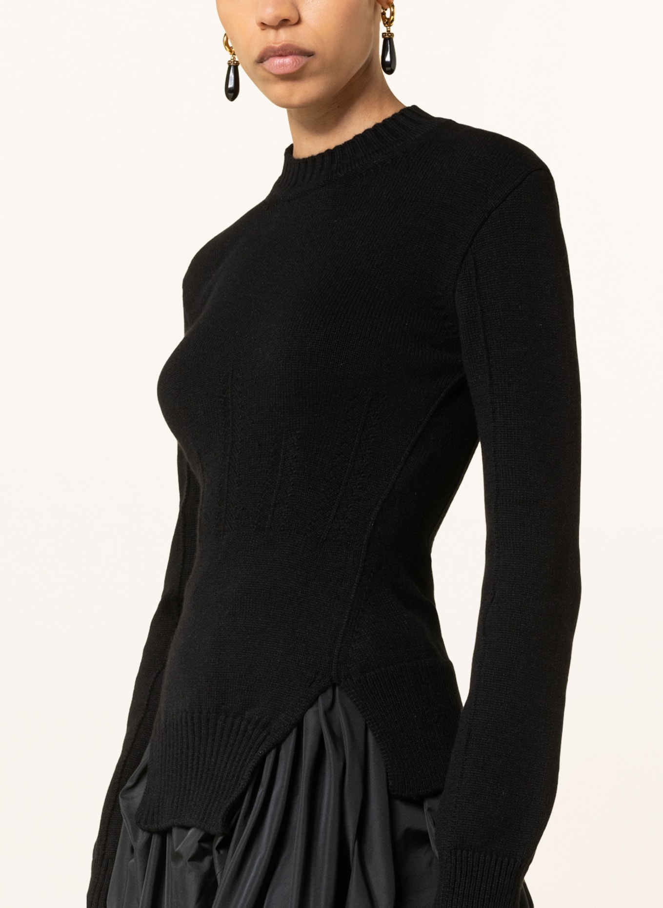 Alexander McQUEEN Cashmere sweater , Color: BLACK (Image 4)