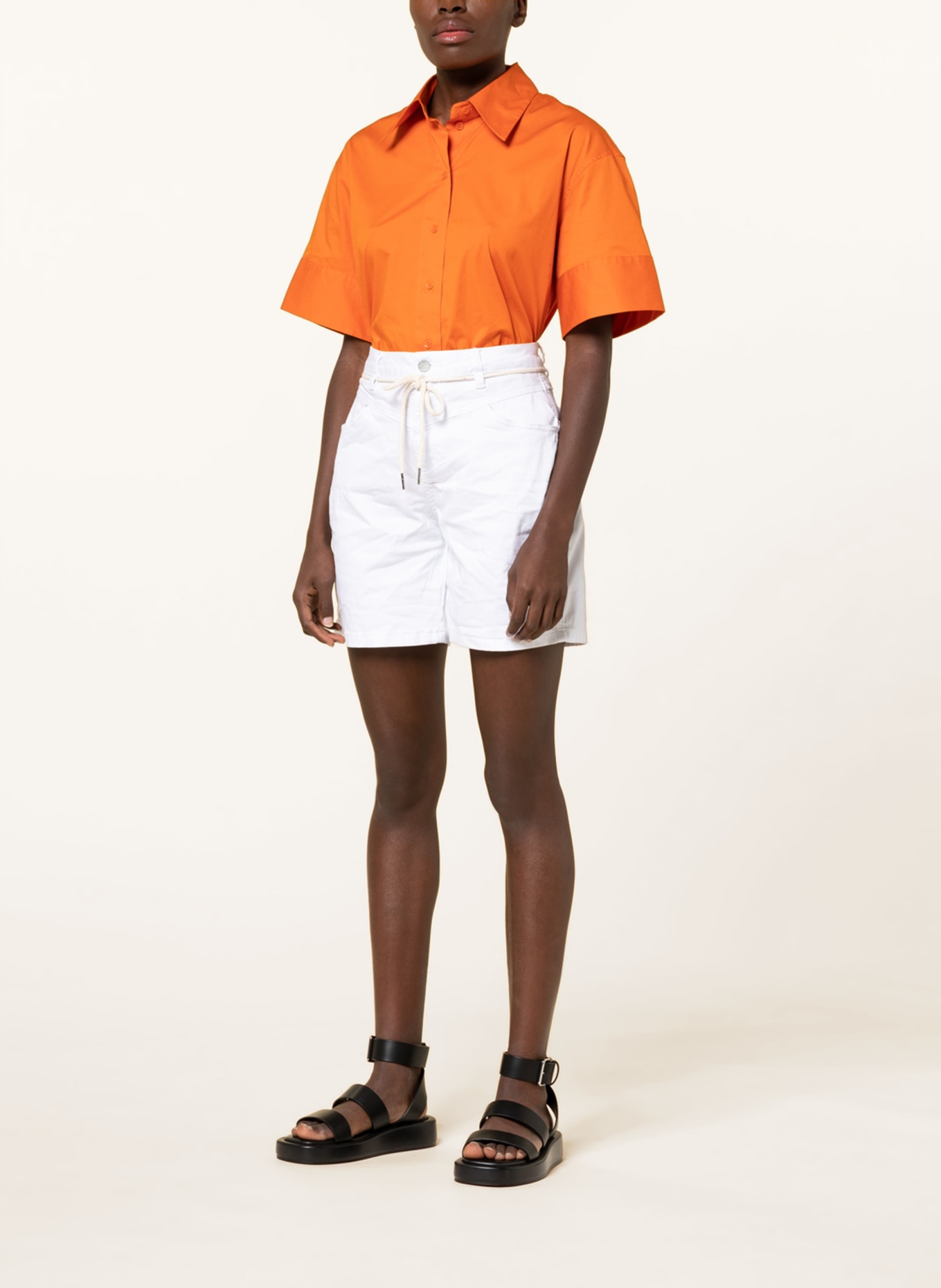 Buena Vista Denim shorts LAGO, Color: WHITE (Image 2)