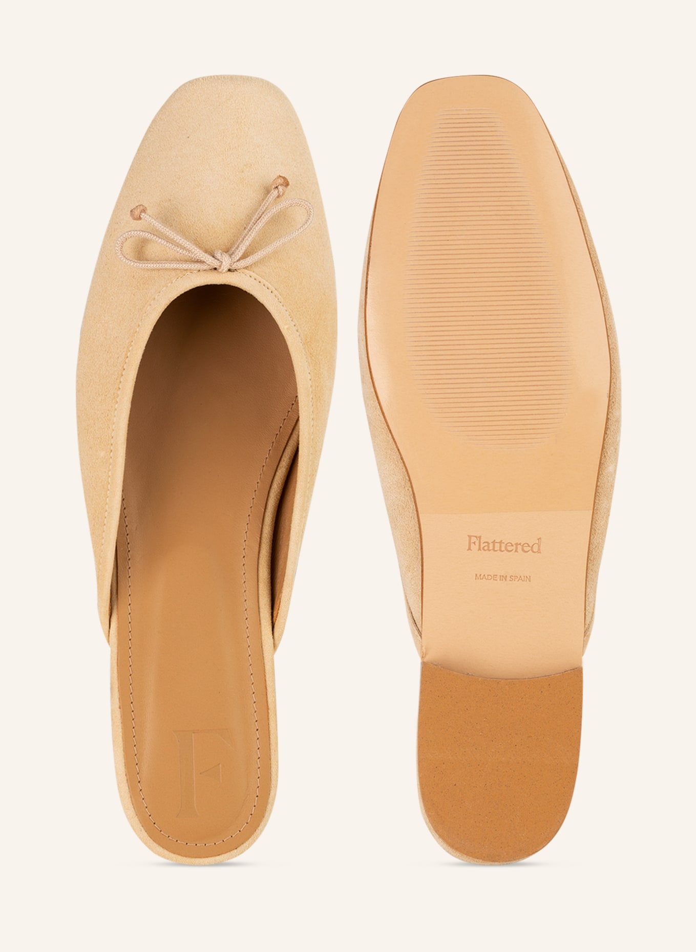Flattered Mules MALVA: BEIGE