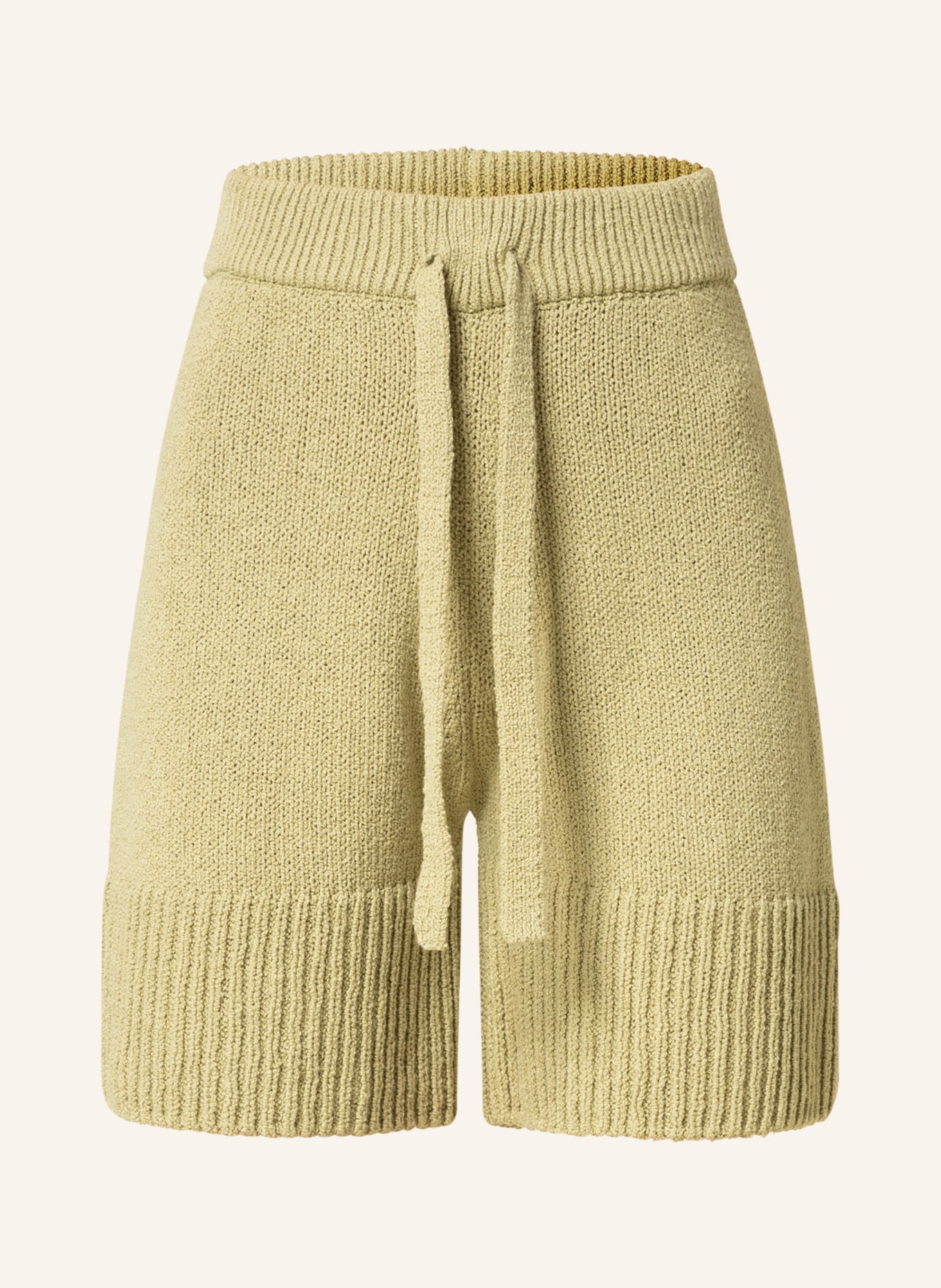 ayen Knit shorts , Color: OLIVE (Image 1)