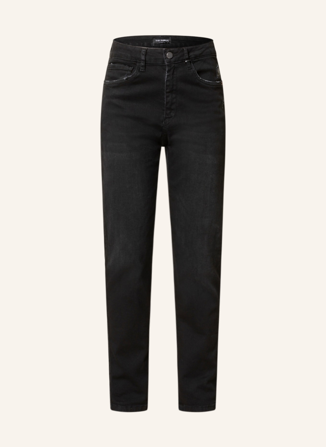 ELIAS RUMELIS Straight Jeans , Farbe: 608 super black (Bild 1)