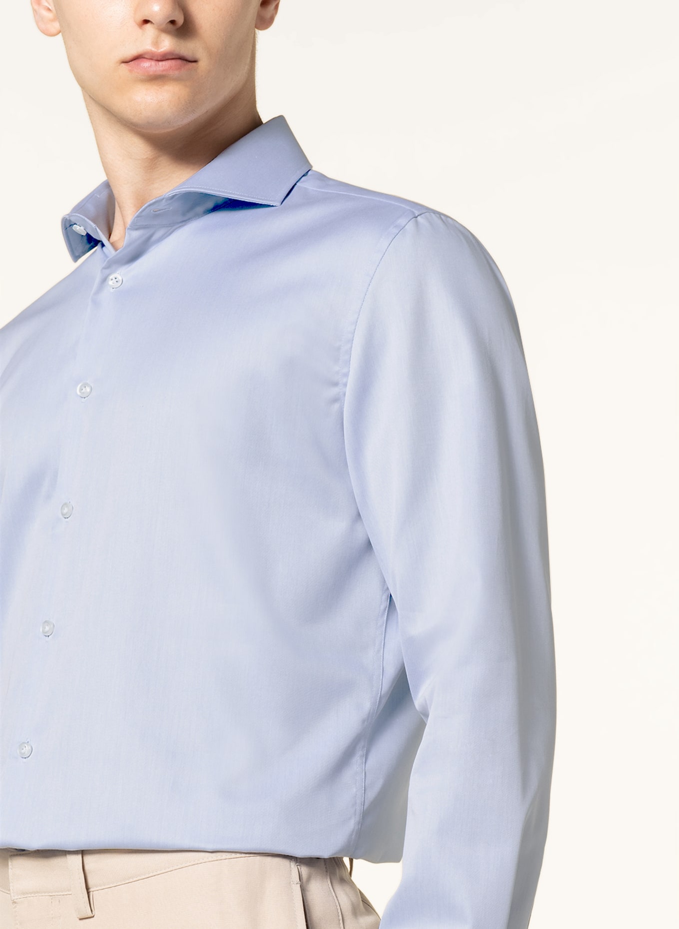 fakts Shirt slim fit, Color: LIGHT BLUE (Image 4)