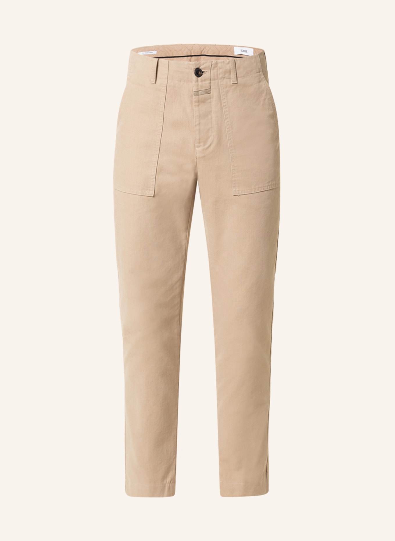 CLOSED Trousers KOBE tapered fit, Color: BEIGE(Image null)