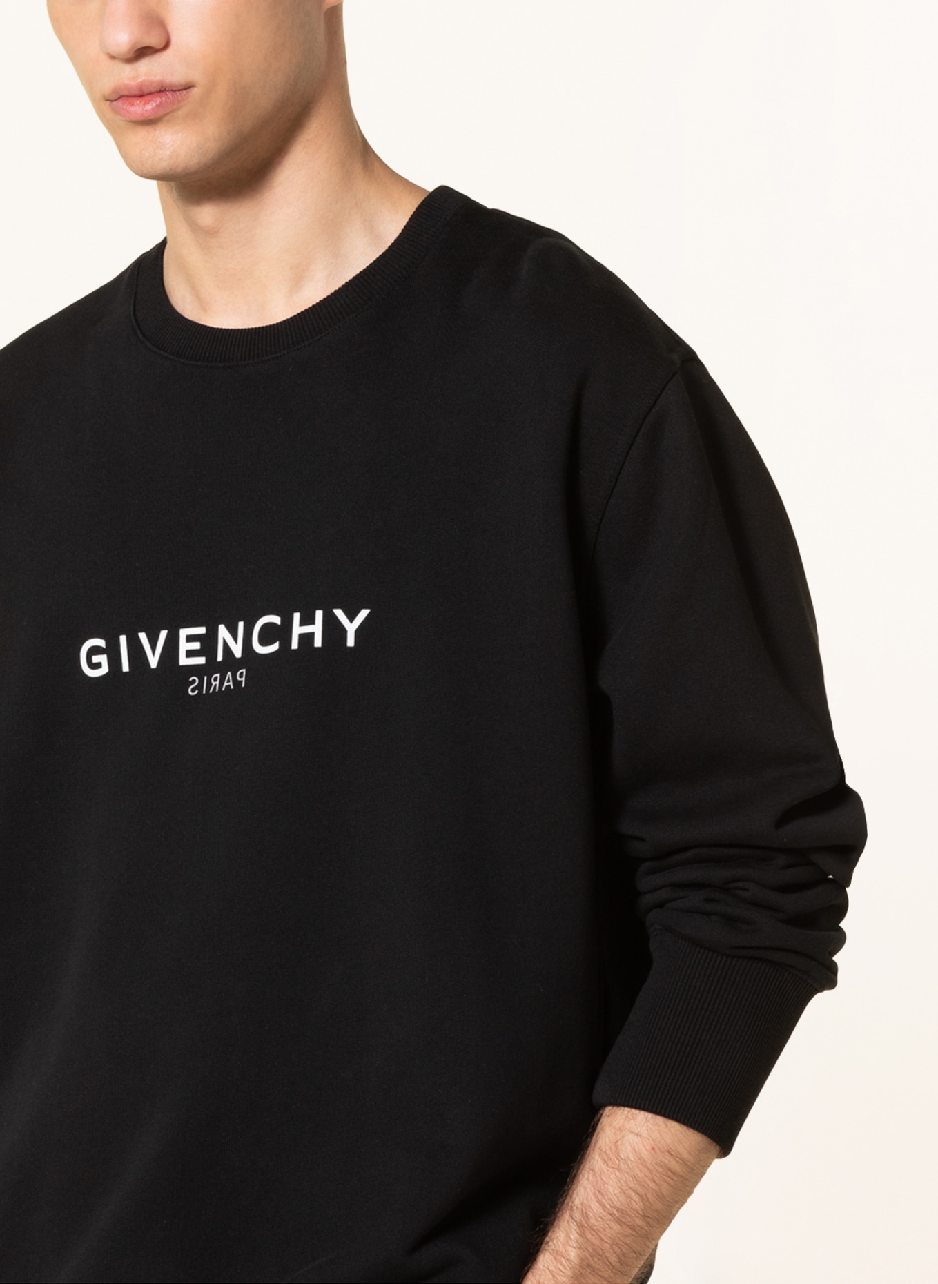 GIVENCHY Oversized sweatshirt, Color: BLACK (Image 4)
