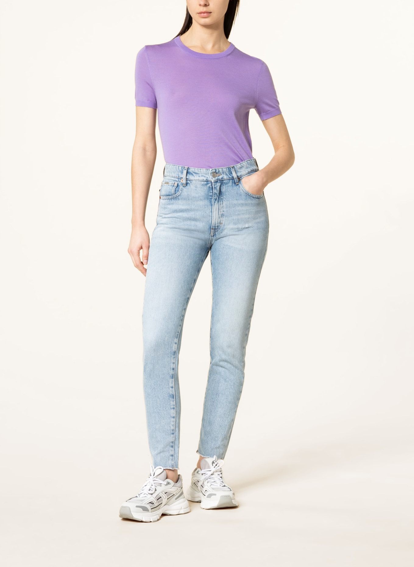 BOSS Jeans STRAIGHT TAPERED 4.1, Farbe: 447 TURQUOISE/AQUA (Bild 2)