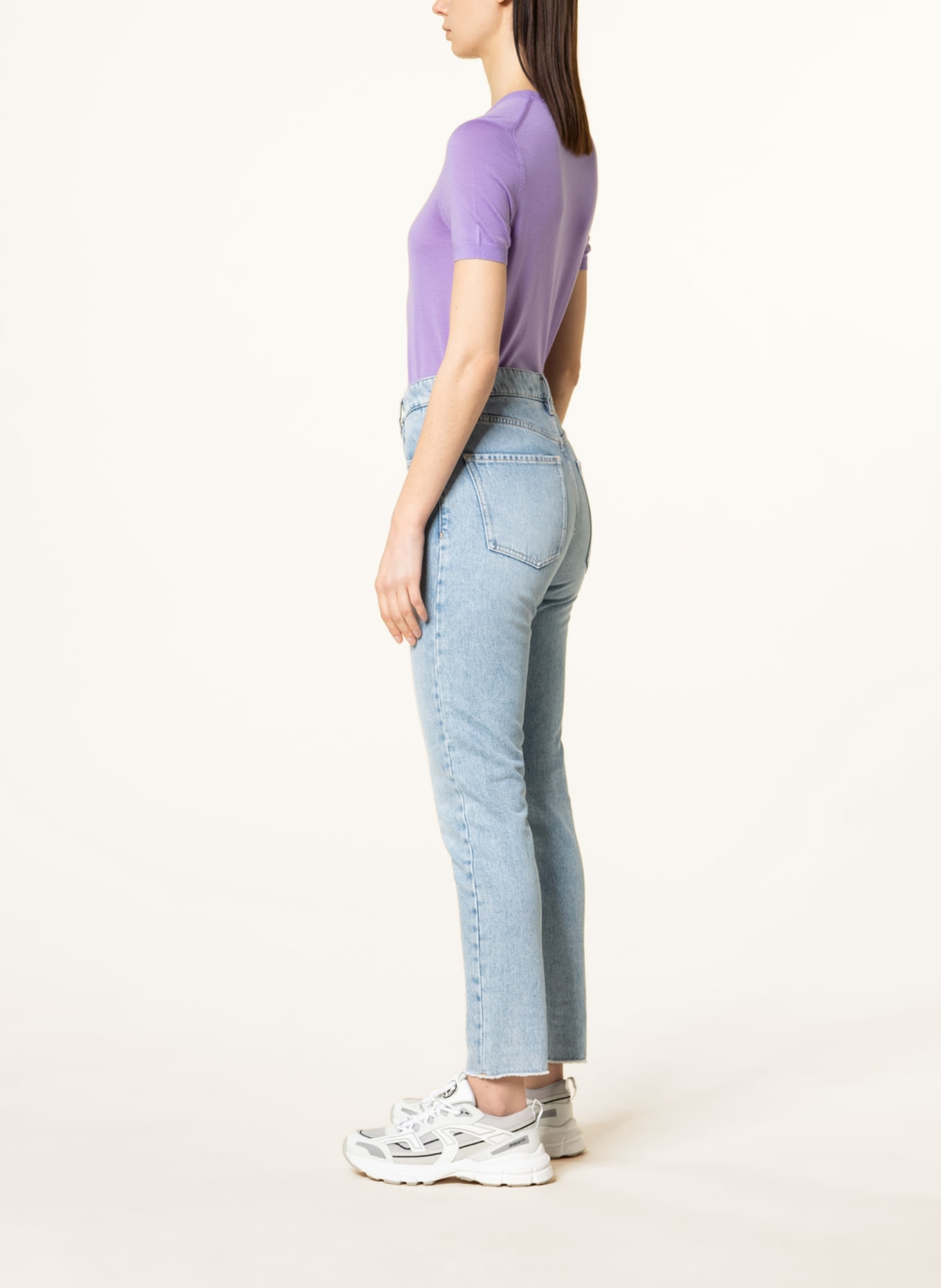 BOSS Jeans STRAIGHT TAPERED 4.1, Farbe: 447 TURQUOISE/AQUA (Bild 4)