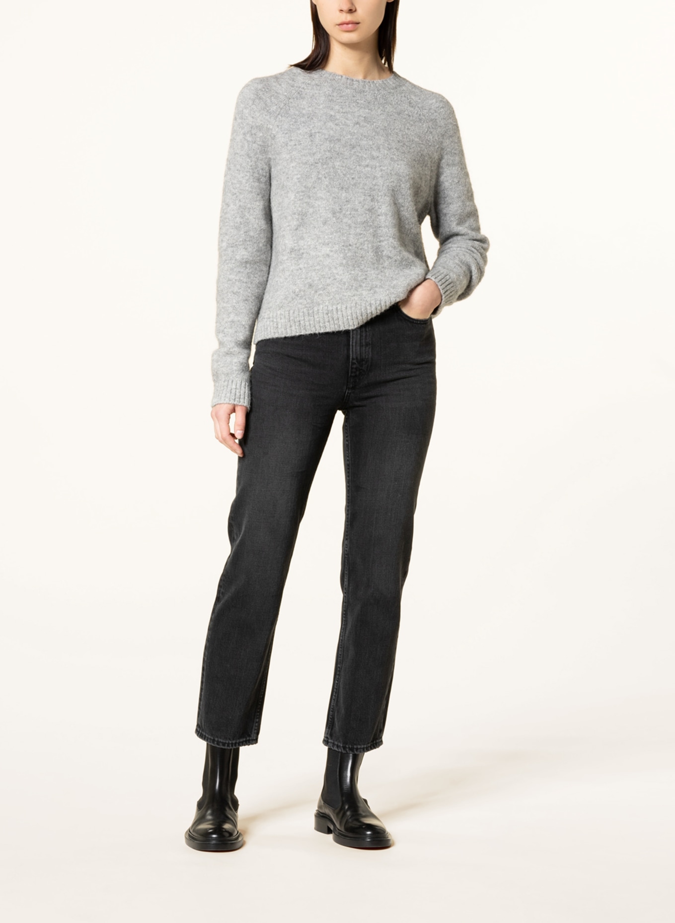 BOSS Straight jeans, Color: 019 CHARCOAL (Image 2)