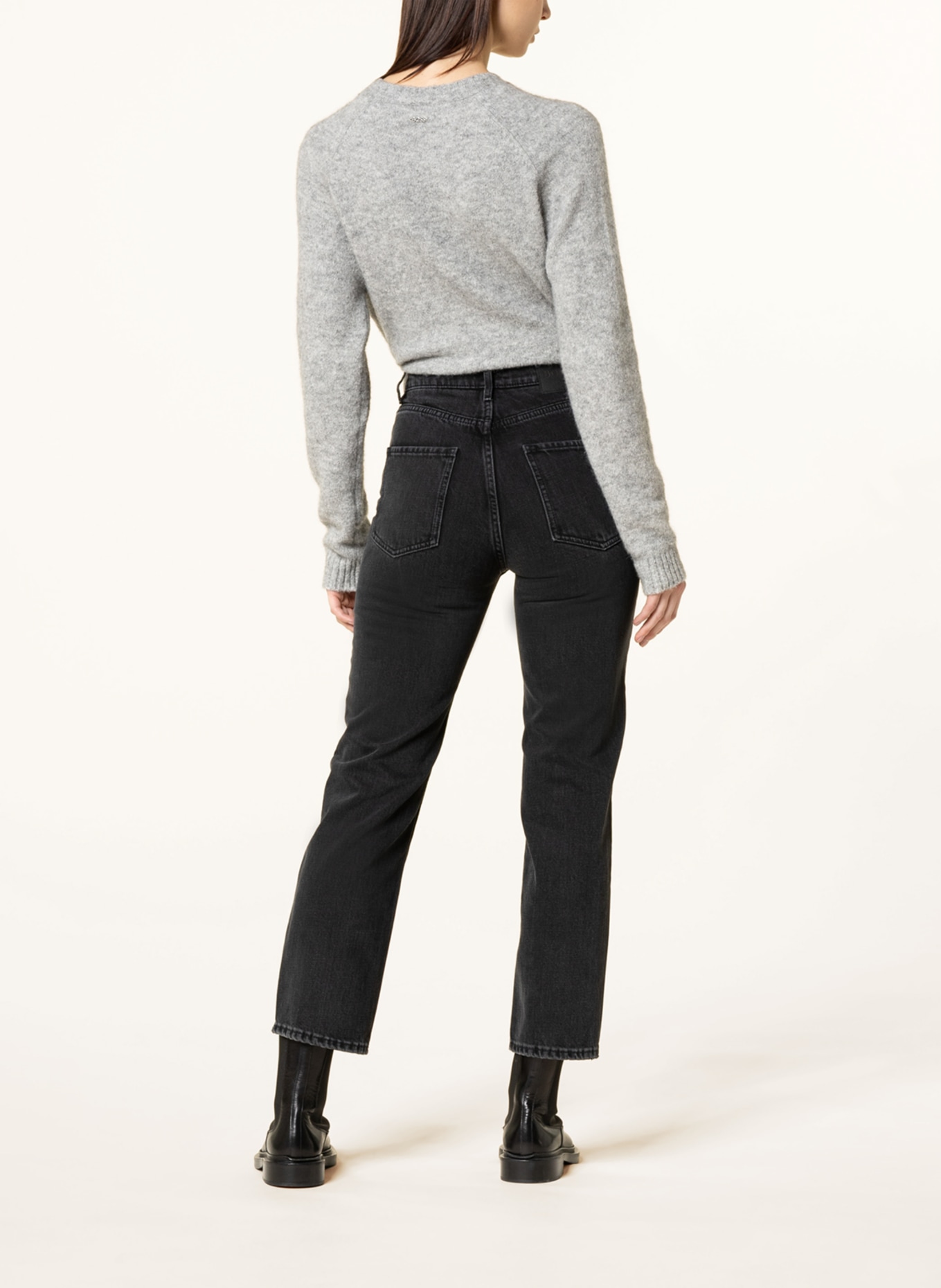 BOSS Straight jeans, Color: 019 CHARCOAL (Image 3)