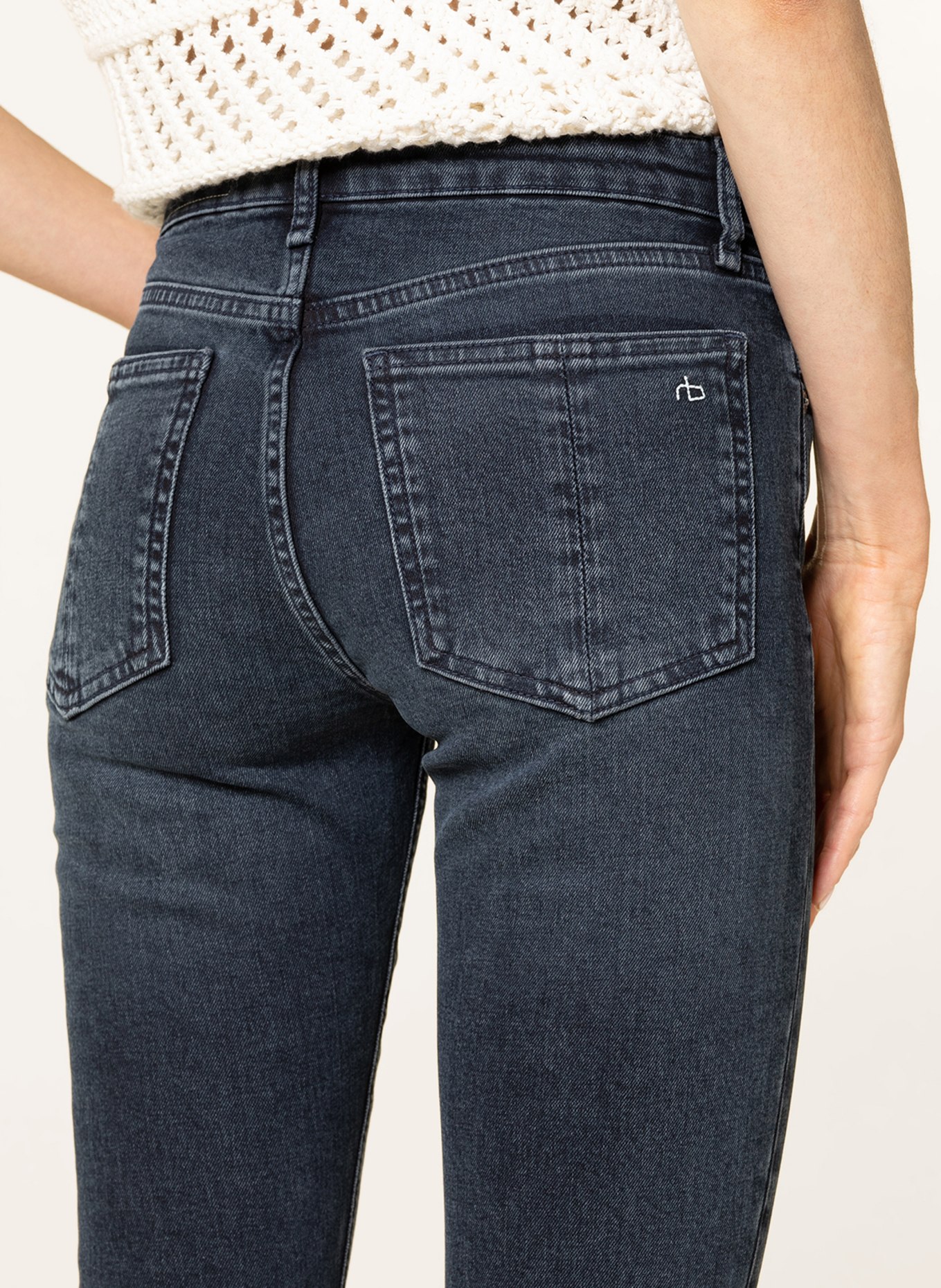 rag & bone 7/8 jeans CATE, Color: DEKALB (Image 5)