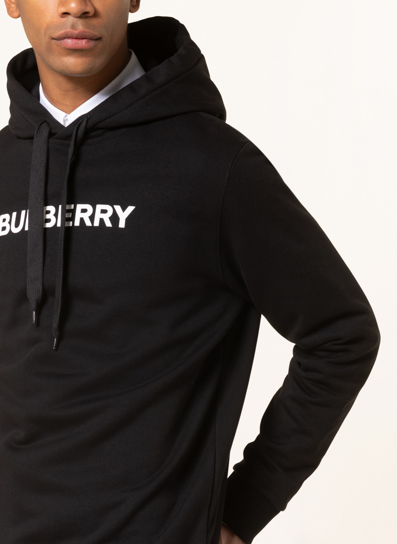 BURBERRY Hoodie ANSDELL, Color: BLACK (Image 5)
