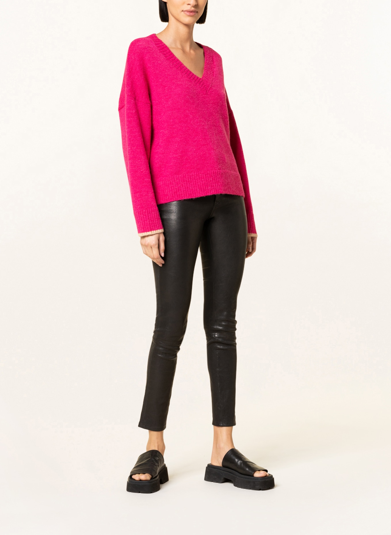 TRUE RELIGION Sweater, Color: PINK (Image 2)