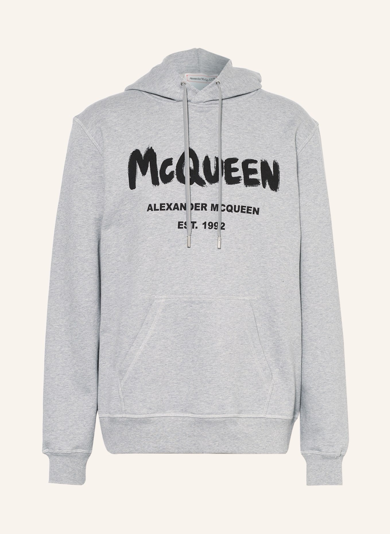Alexander McQUEEN Oversized-Hoodie , Farbe: GRAU (Bild 1)