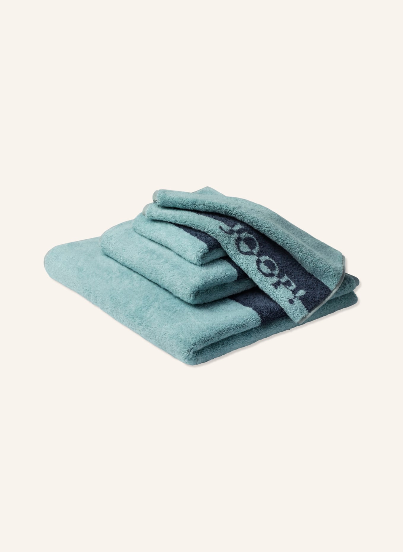 JOOP! Guest towel SHADES, Color: DARK BLUE/ LIGHT BLUE (Image 4)