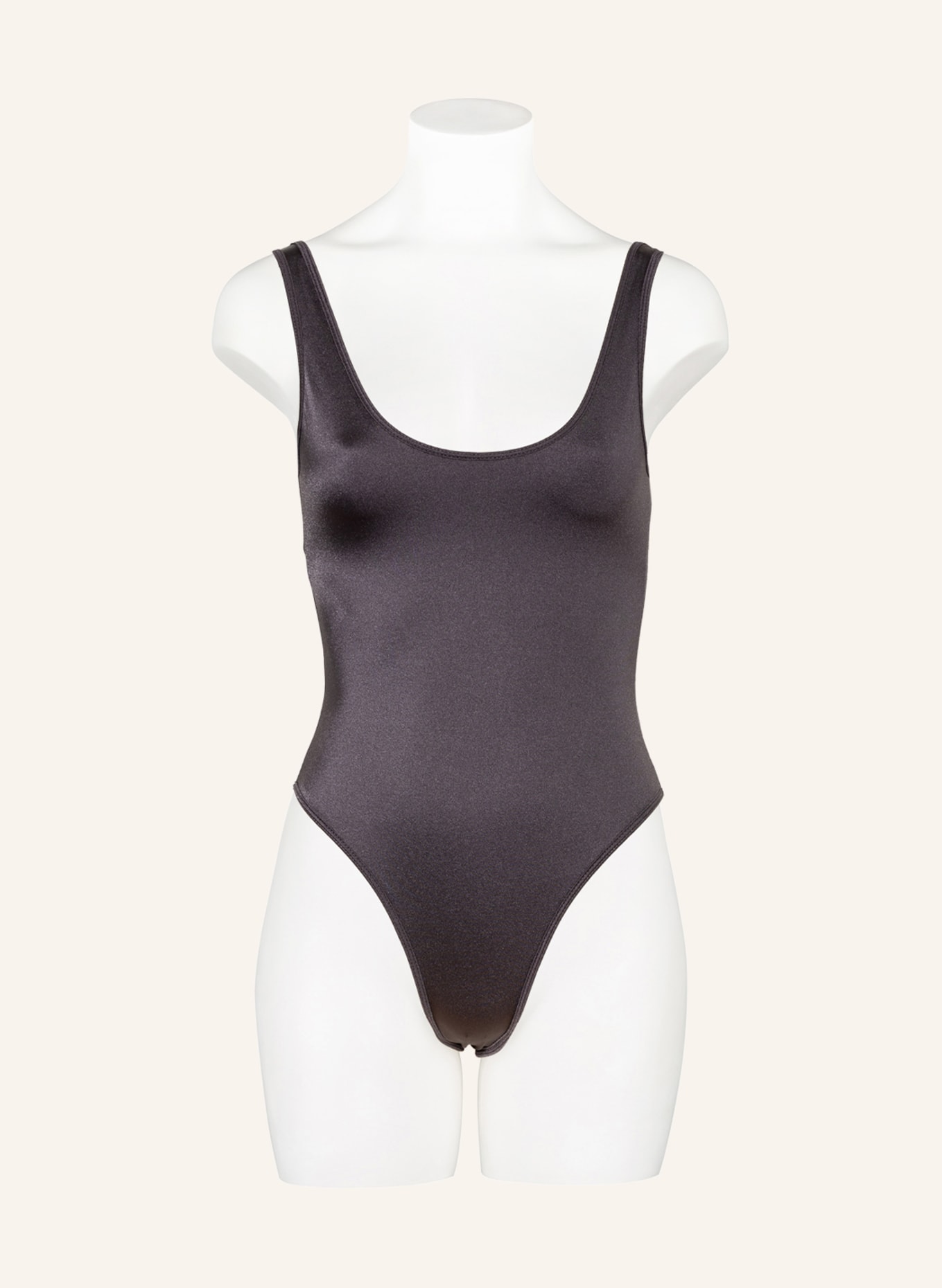 espadrij l'originale Swimsuit CIRA, Color: DARK GRAY (Image 2)