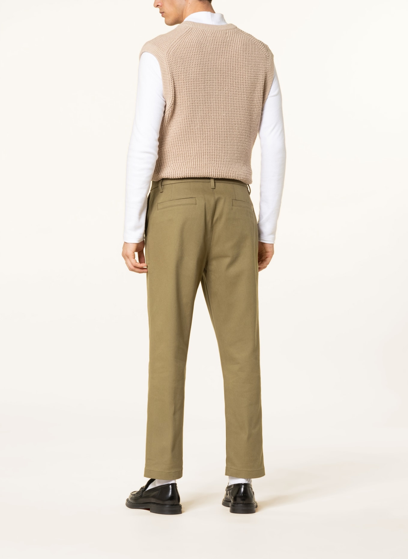 ARMEDANGELS Trousers ALVAARO regular fit, Color: OLIVE (Image 3)
