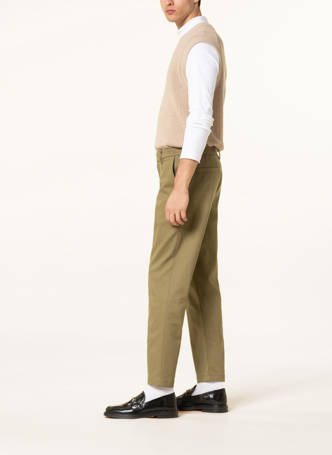 ARMEDANGELS Trousers ALVAARO regular fit, Color: OLIVE (Image 4)