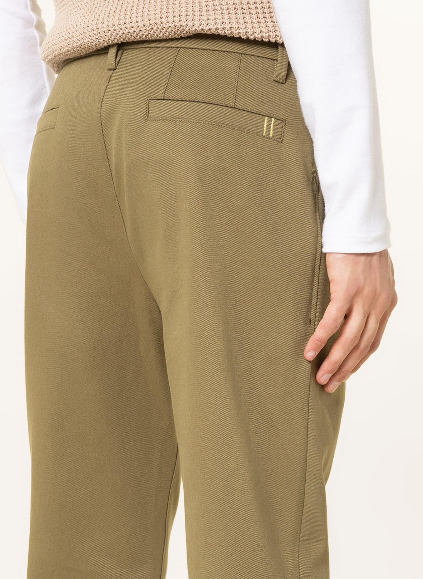 ARMEDANGELS Trousers ALVAARO regular fit, Color: OLIVE (Image 5)