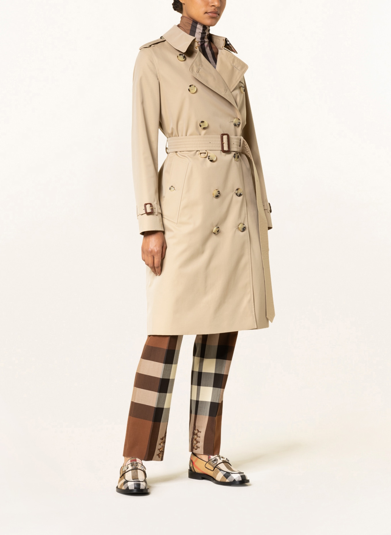 BURBERRY Trench coat KENSINGTON, Color: CAMEL (Image 2)