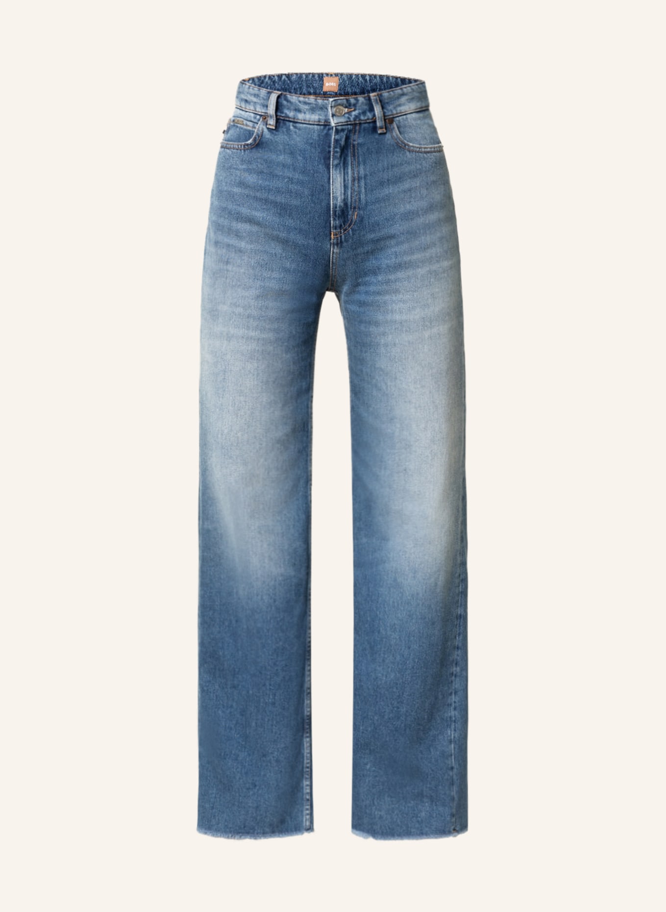 BOSS Jeans MODERN WIDE 4.0, Color: 421 MEDIUM BLUE (Image 1)