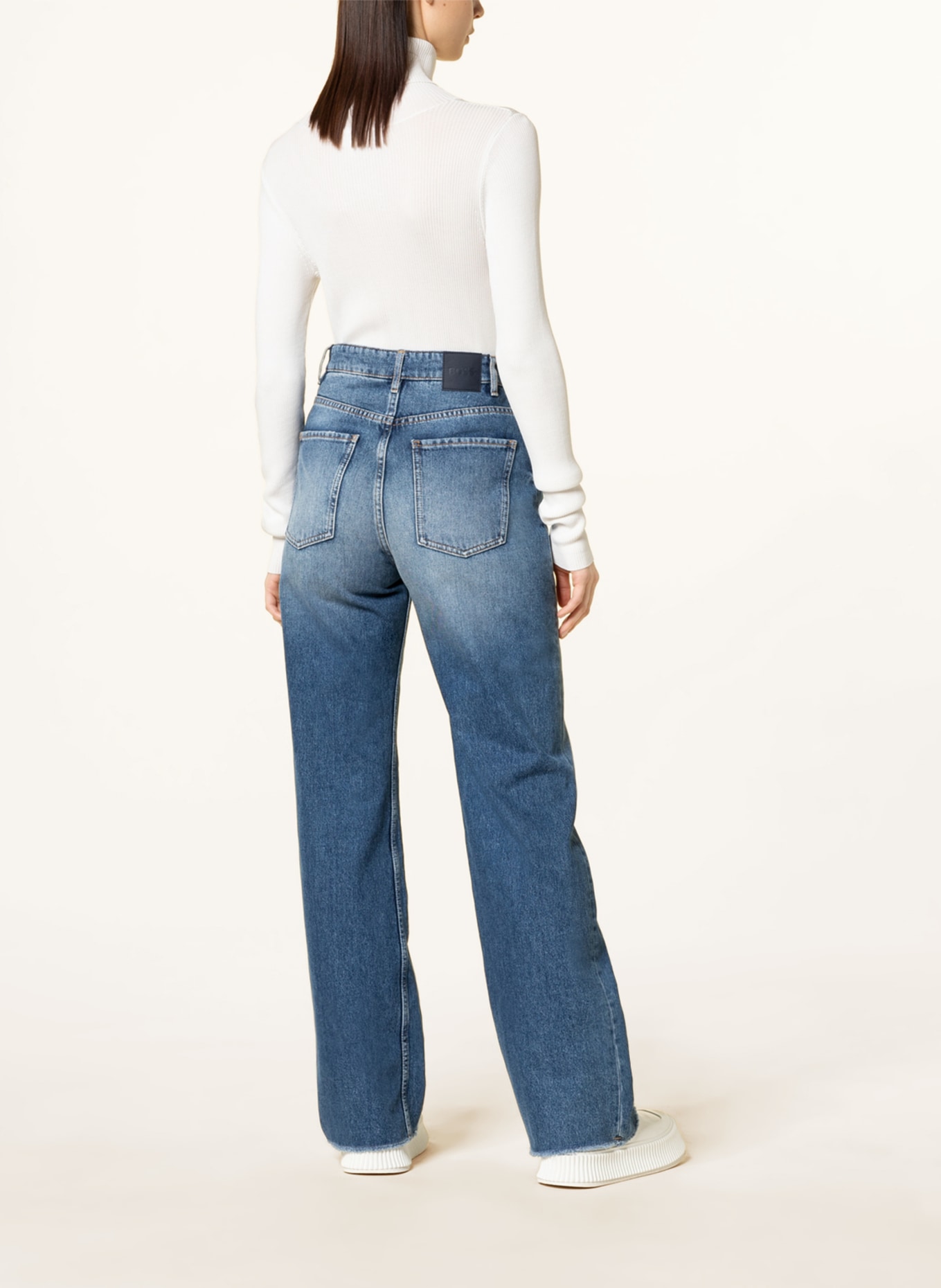 BOSS Jeans MODERN WIDE 4.0, Color: 421 MEDIUM BLUE (Image 3)