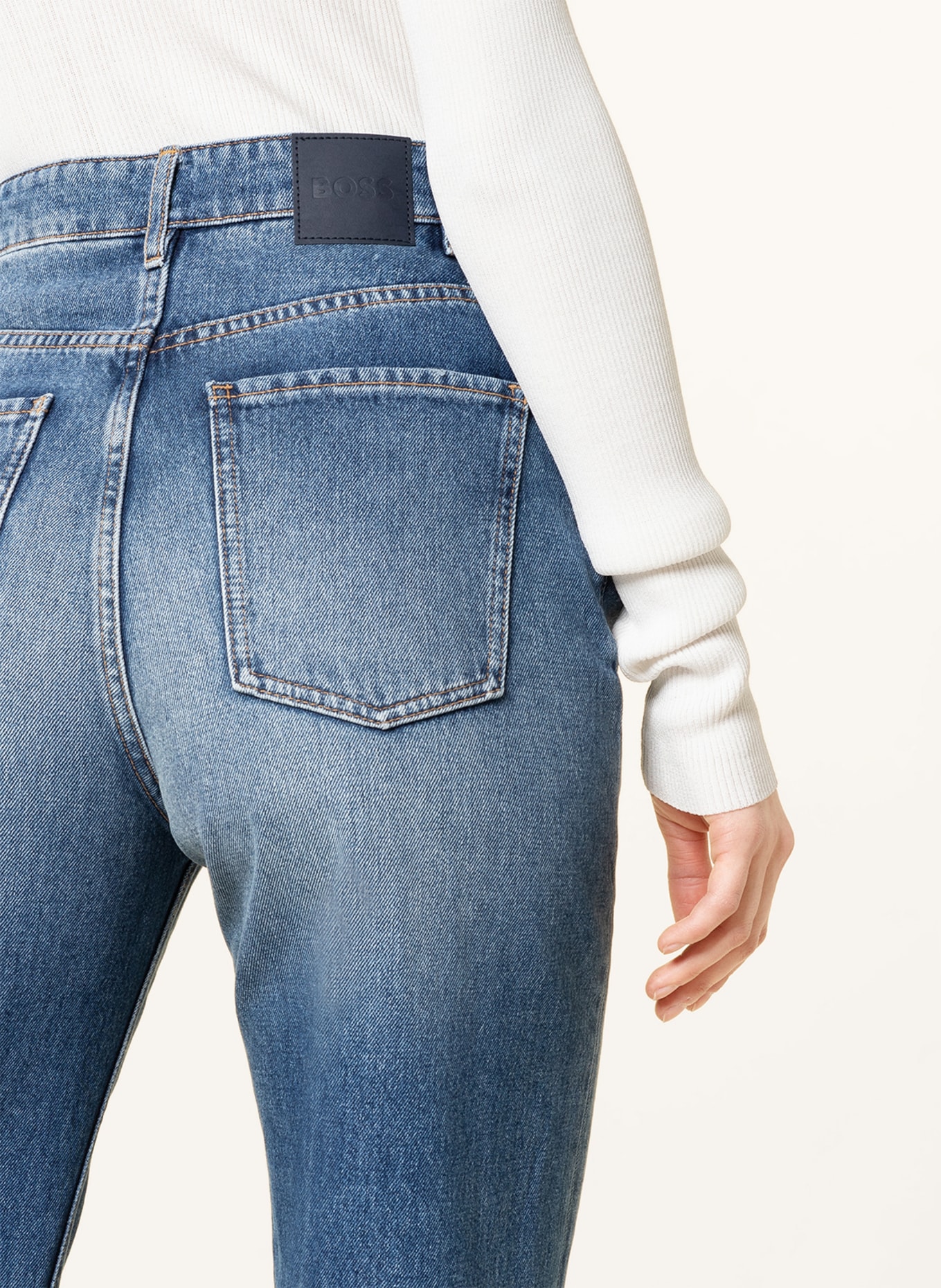 BOSS Jeans MODERN WIDE 4.0, Farbe: 421 MEDIUM BLUE (Bild 5)