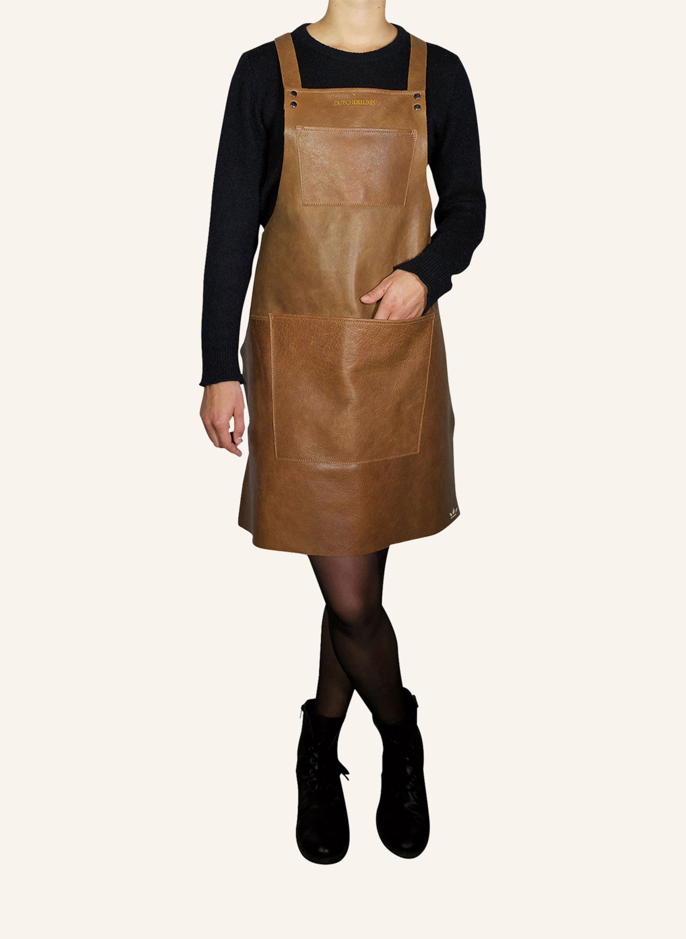 DUTCHDELUXES Schürze: COGNAC