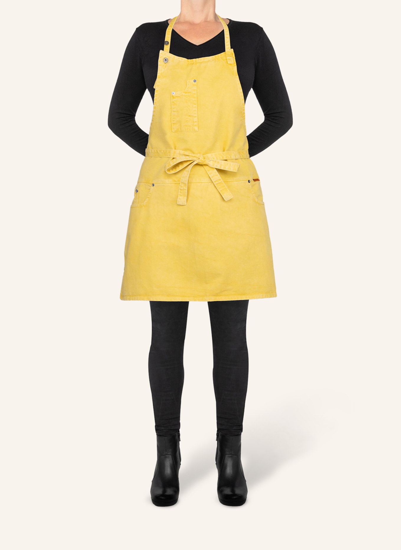 DUTCHDELUXES Apron, Color: sunny yellow (Image 2)