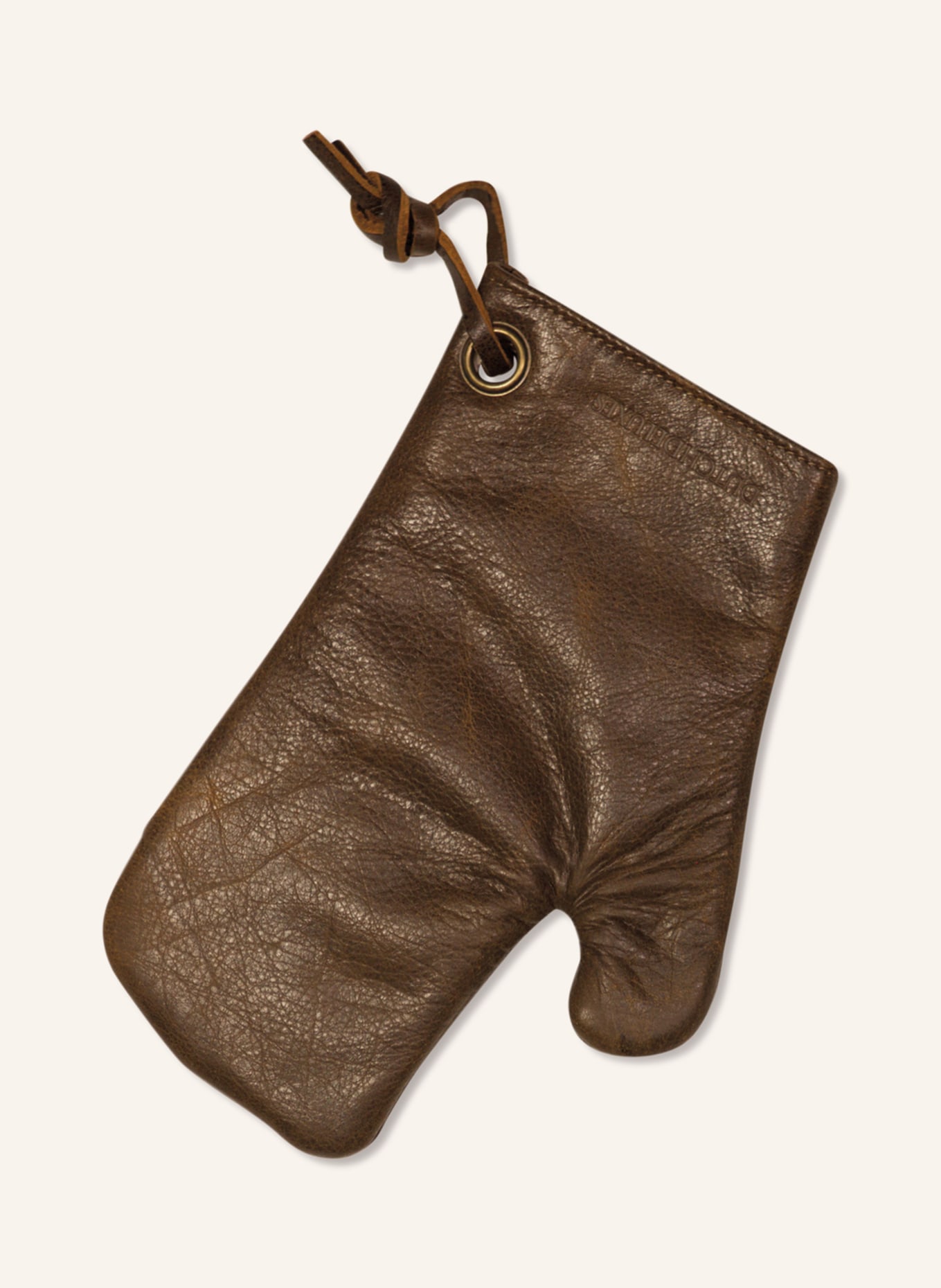 DUTCHDELUXES Ofenhandschuh: DUNKELBRAUN