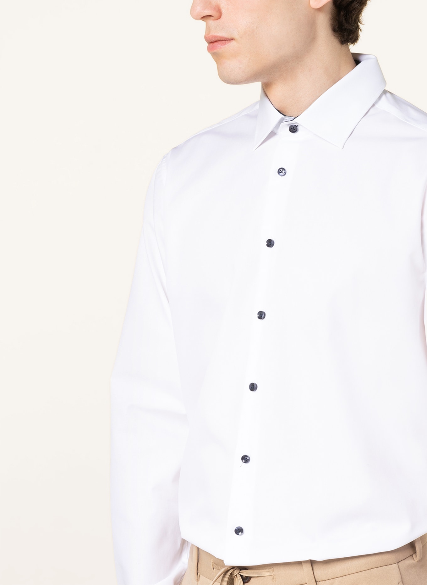 seidensticker Shirt slim fit , Color: WHITE (Image 4)