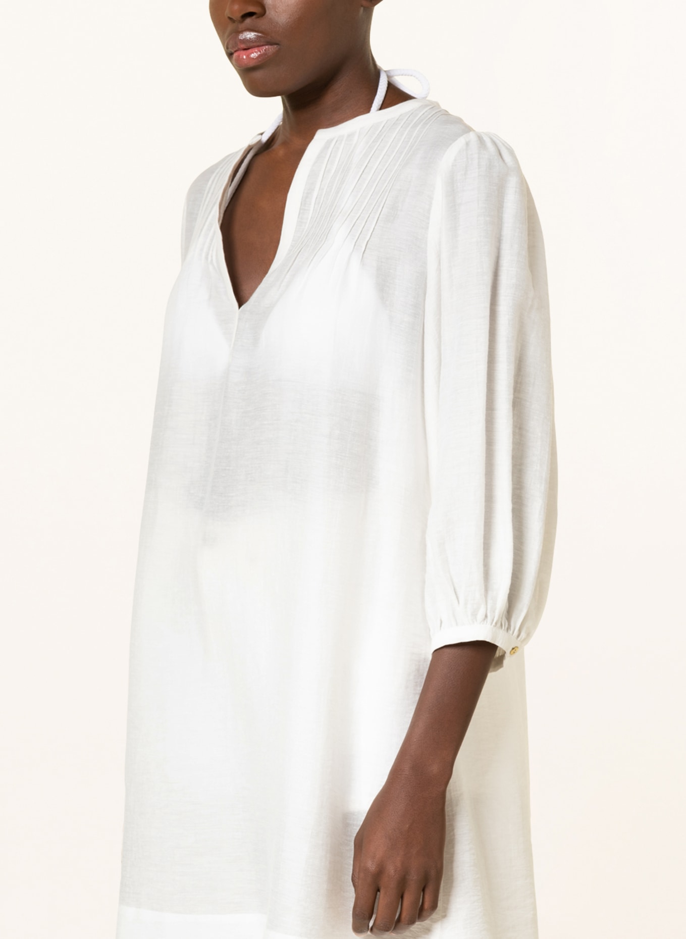 MARYAN MEHLHORN Tunic RADIANCE with 3/4 sleeves, Color: WHITE (Image 4)