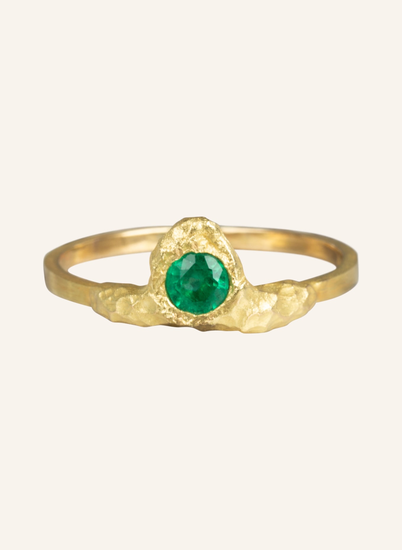 ELHANATI Ring EVIE, Farbe: GOLD/ GRÜN (Bild 2)