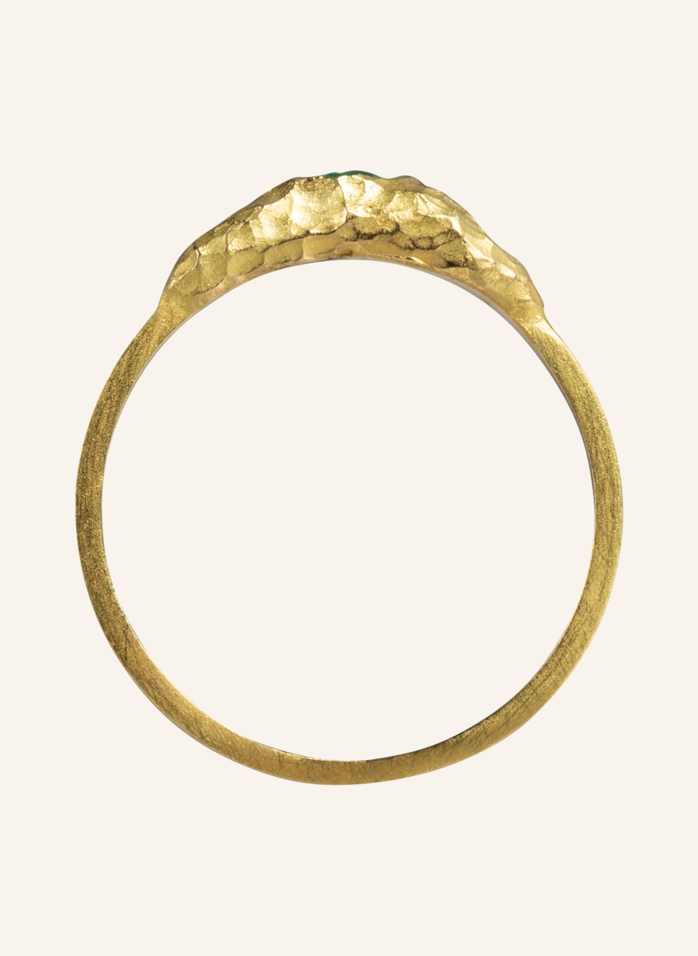 ELHANATI Ring EVIE, Color: GOLD/ GREEN (Image 3)