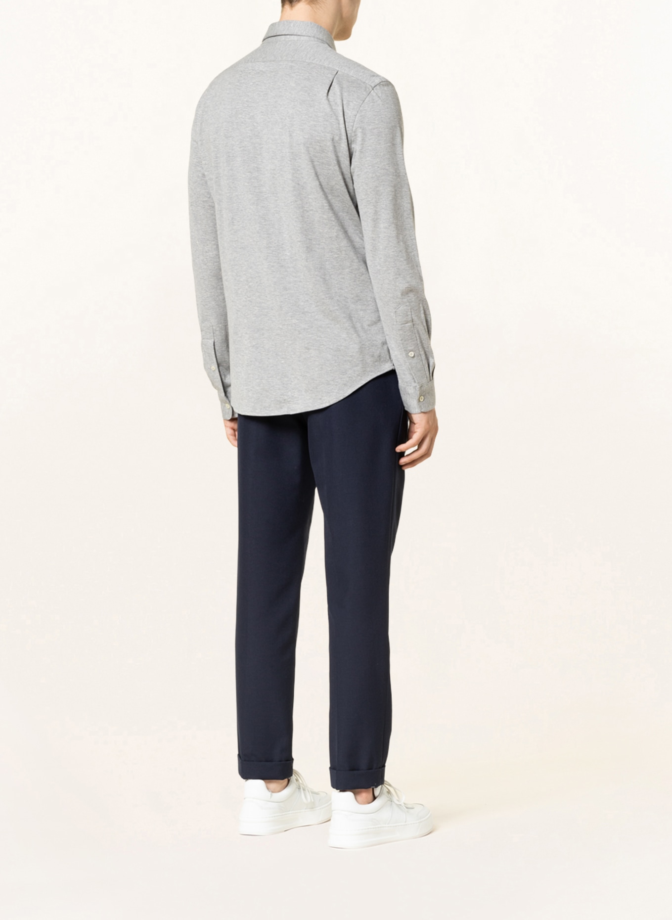 POLO RALPH LAUREN Jerseyhemd Extra Slim Fit, Farbe: GRAU (Bild 3)