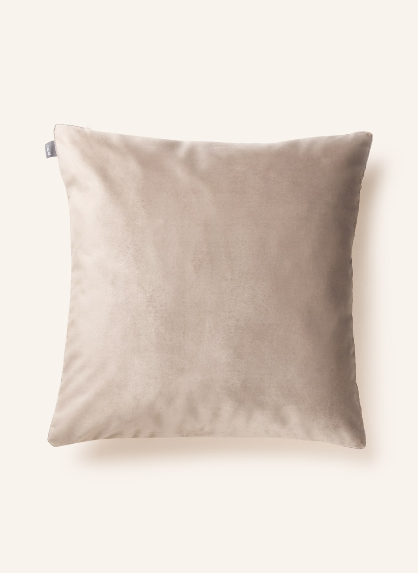 PAD Velvet decorative cushion cover ELEGANCE, Color: TAUPE (Image 2)