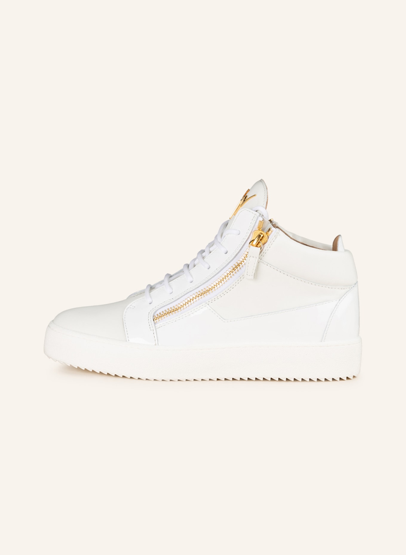 GIUSEPPE ZANOTTI DESIGN High-top sneakers MAY, Color: WHITE (Image 4)