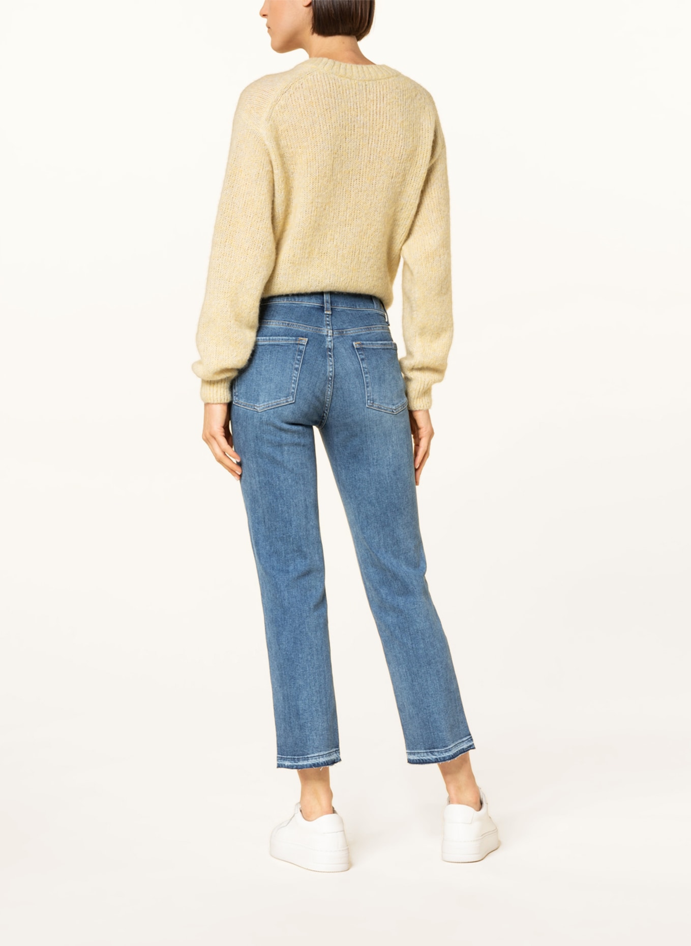 7 for all mankind Straight jeans ILLUSION STRIDE, Color: SR LIGHT BLUE (Image 3)