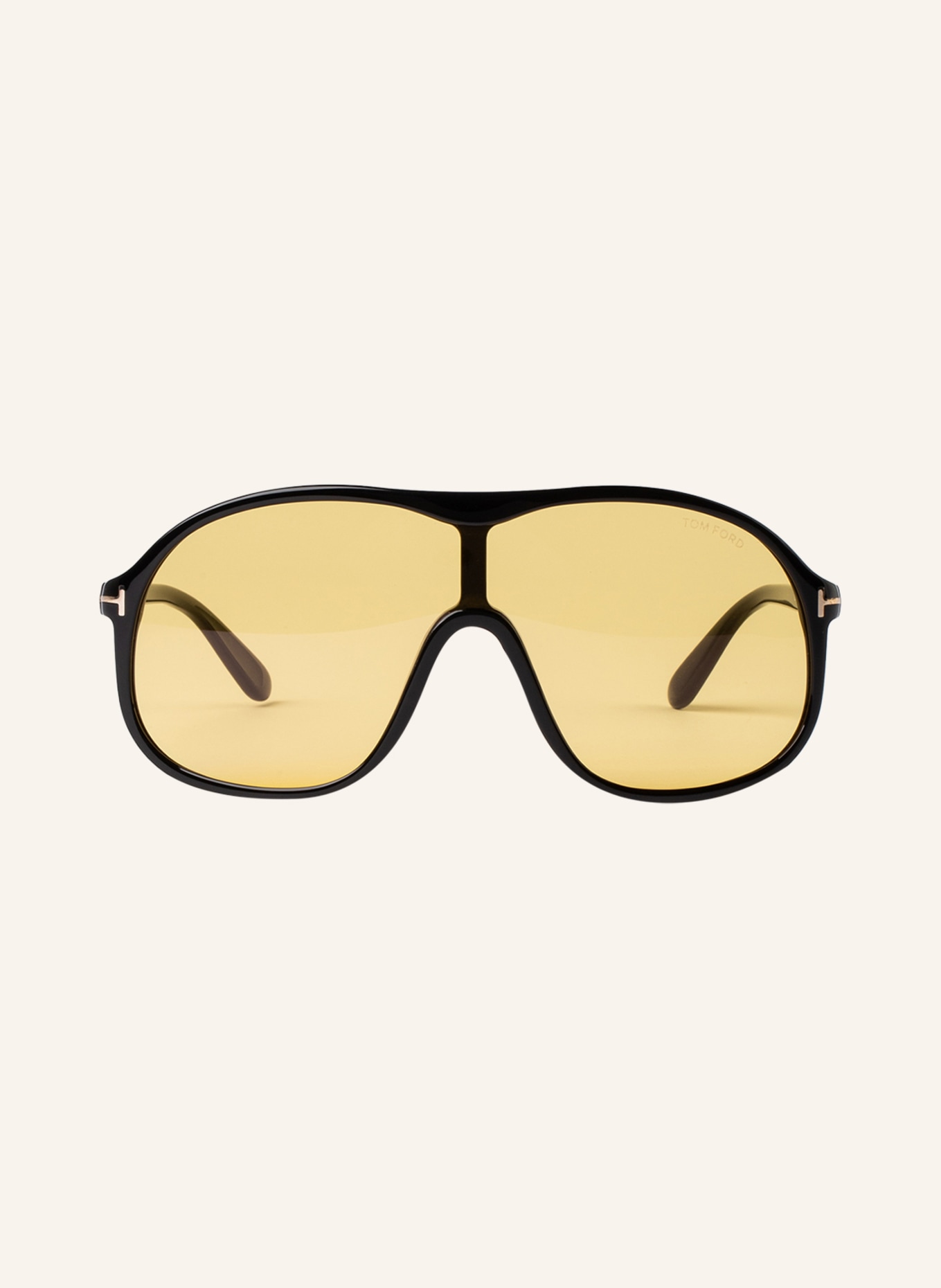 TOM FORD Sunglasses DREW FT0964, Color: 1330D1 - BLACK/YELLOW (Image 2)